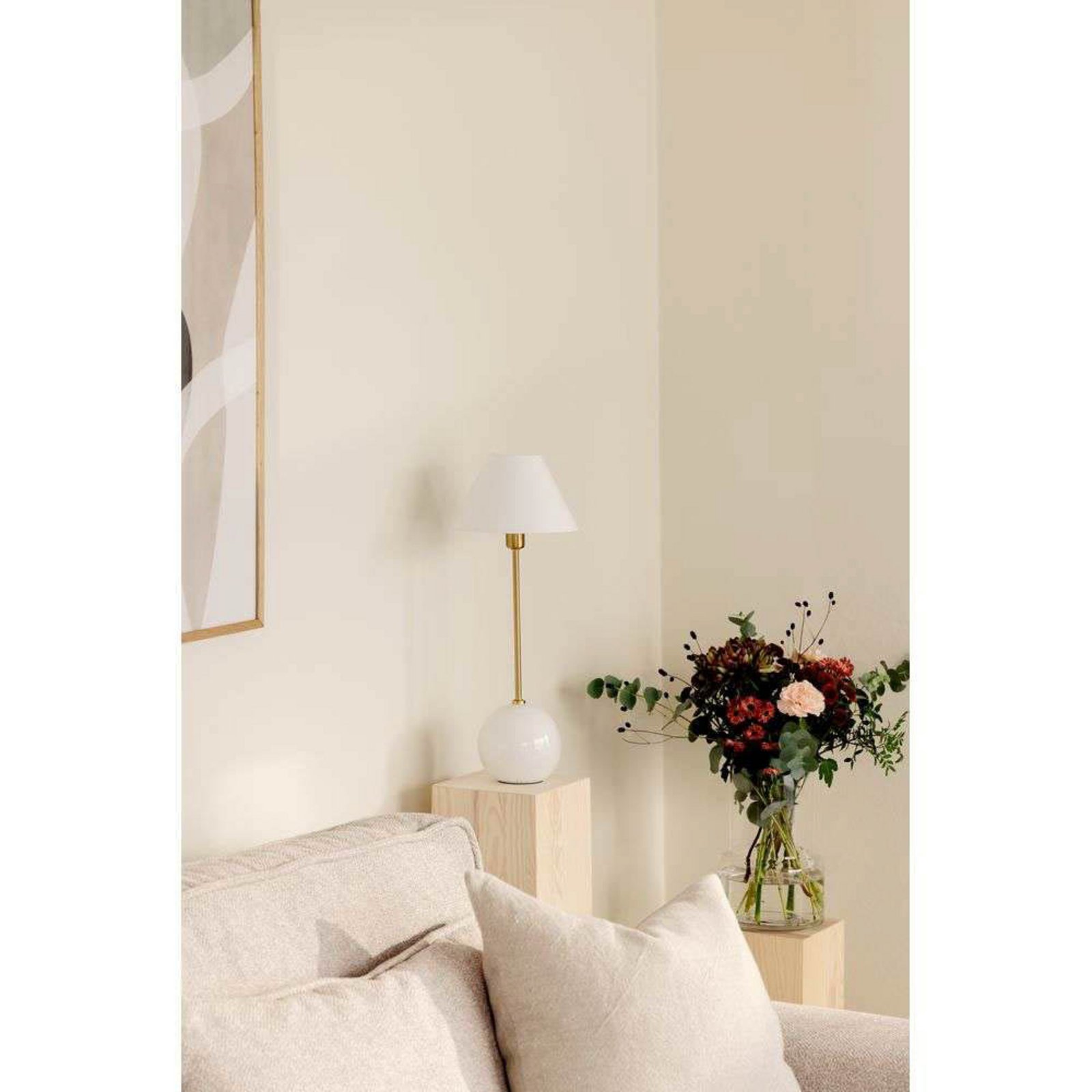 Iris Tischleuchte White - Globen Lighting