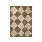 Tilt Teppich, ulmen-grün, Wolle, 140 x 200 cm - ferm LIVING