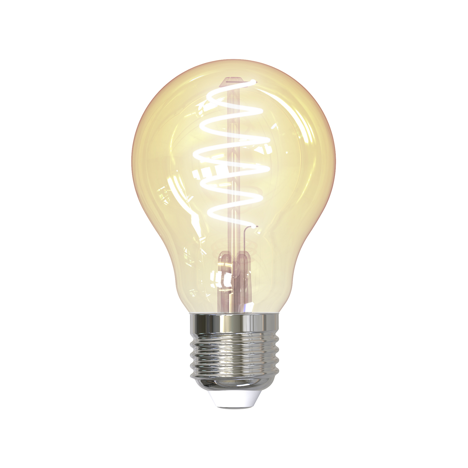 Smart LED žárovka E27 A60 4,9W WLAN jantarová