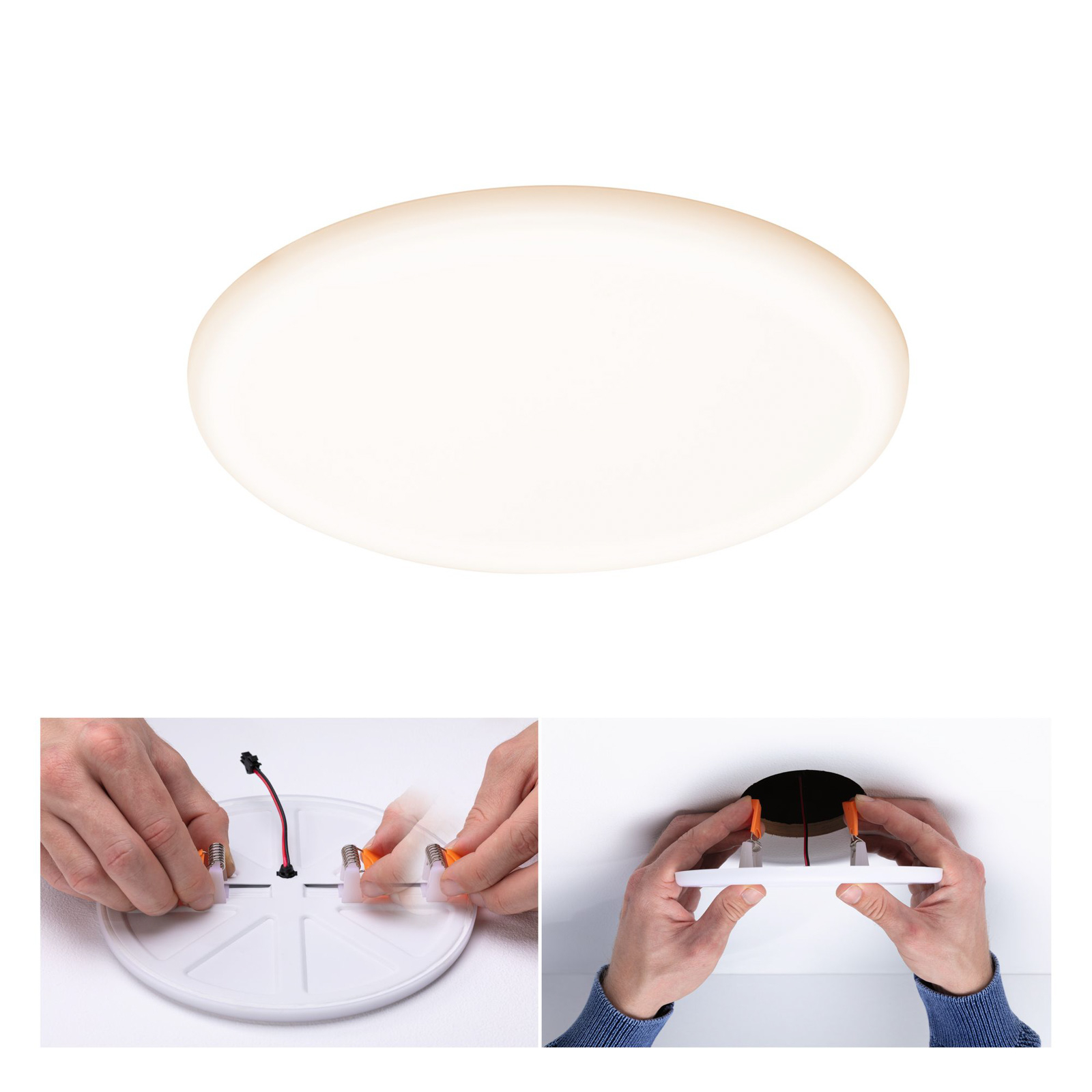 Paulmann LED-Panel Veluna rund 3-Step WhiteSwitch