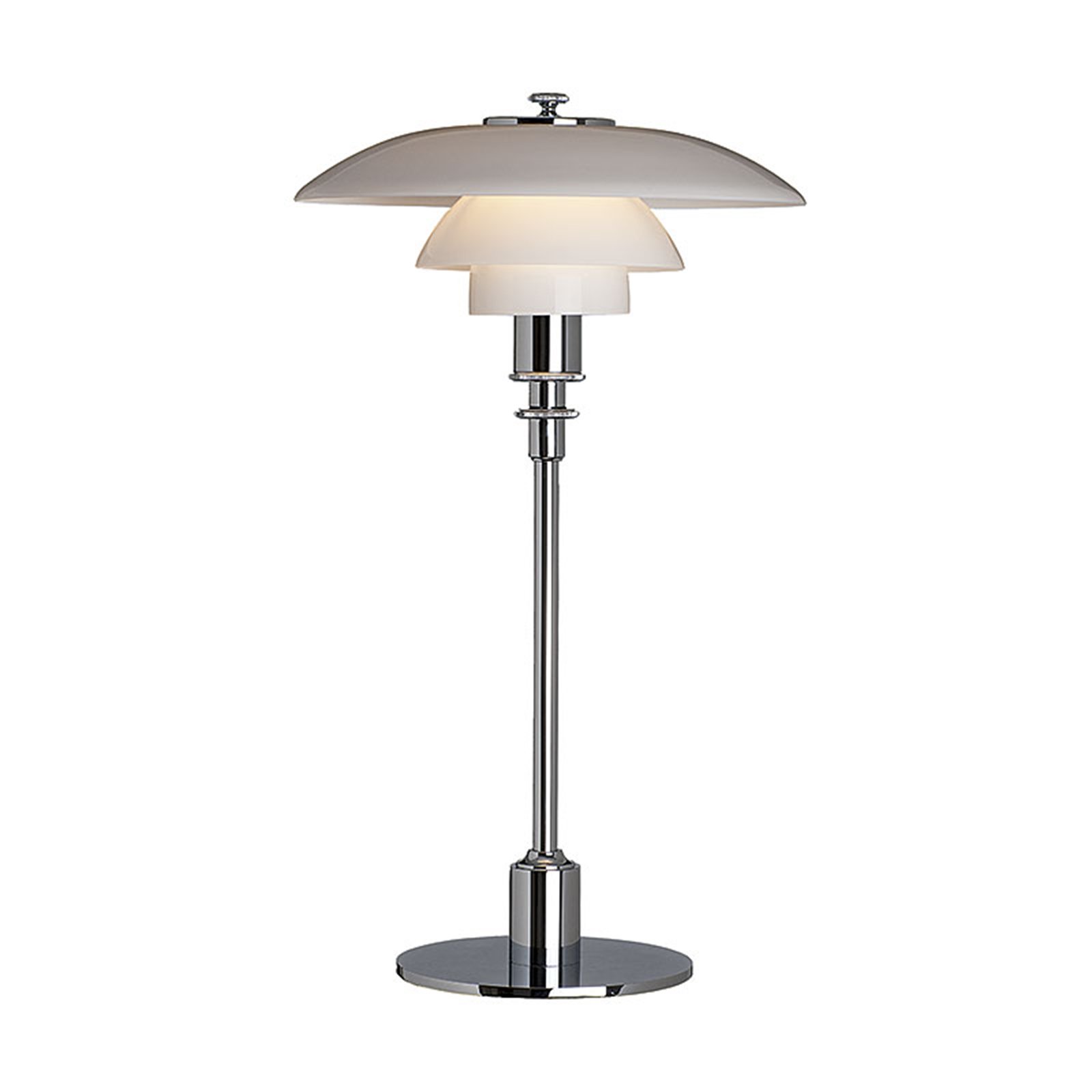 PH 2/1 Table Lamp High-Gloss Chrome-Plated - Louis Poulsen