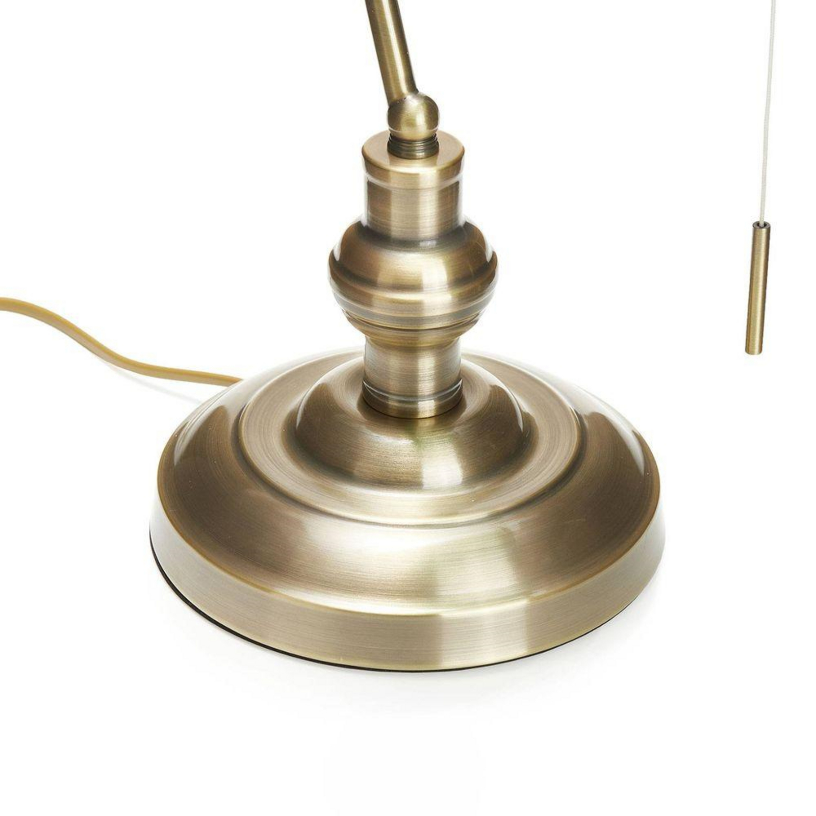 Milenka Candeeiro de Mesa Brass/Green - Lindby