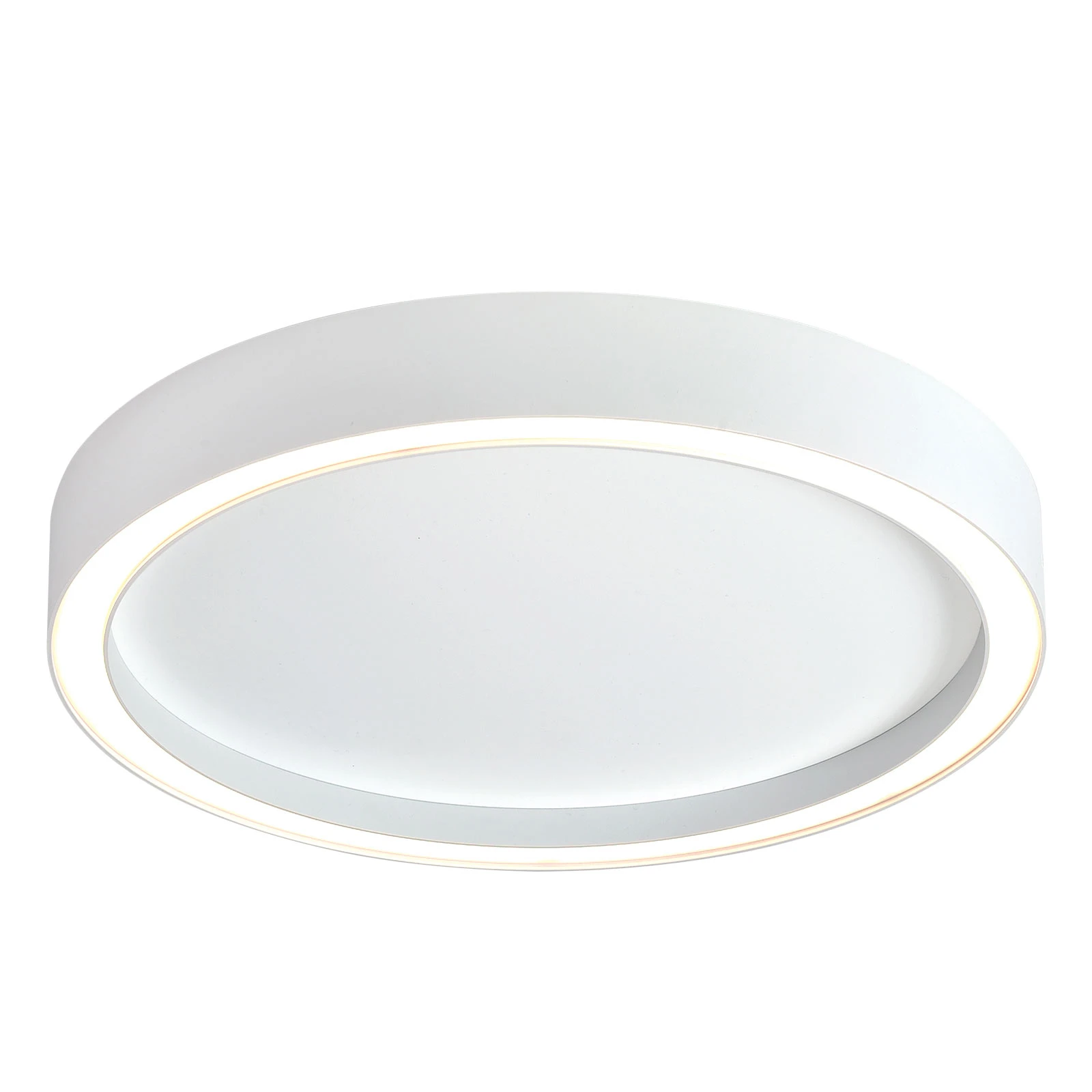 Bopp Aura LED ceiling lamp Ø 40cm white/white