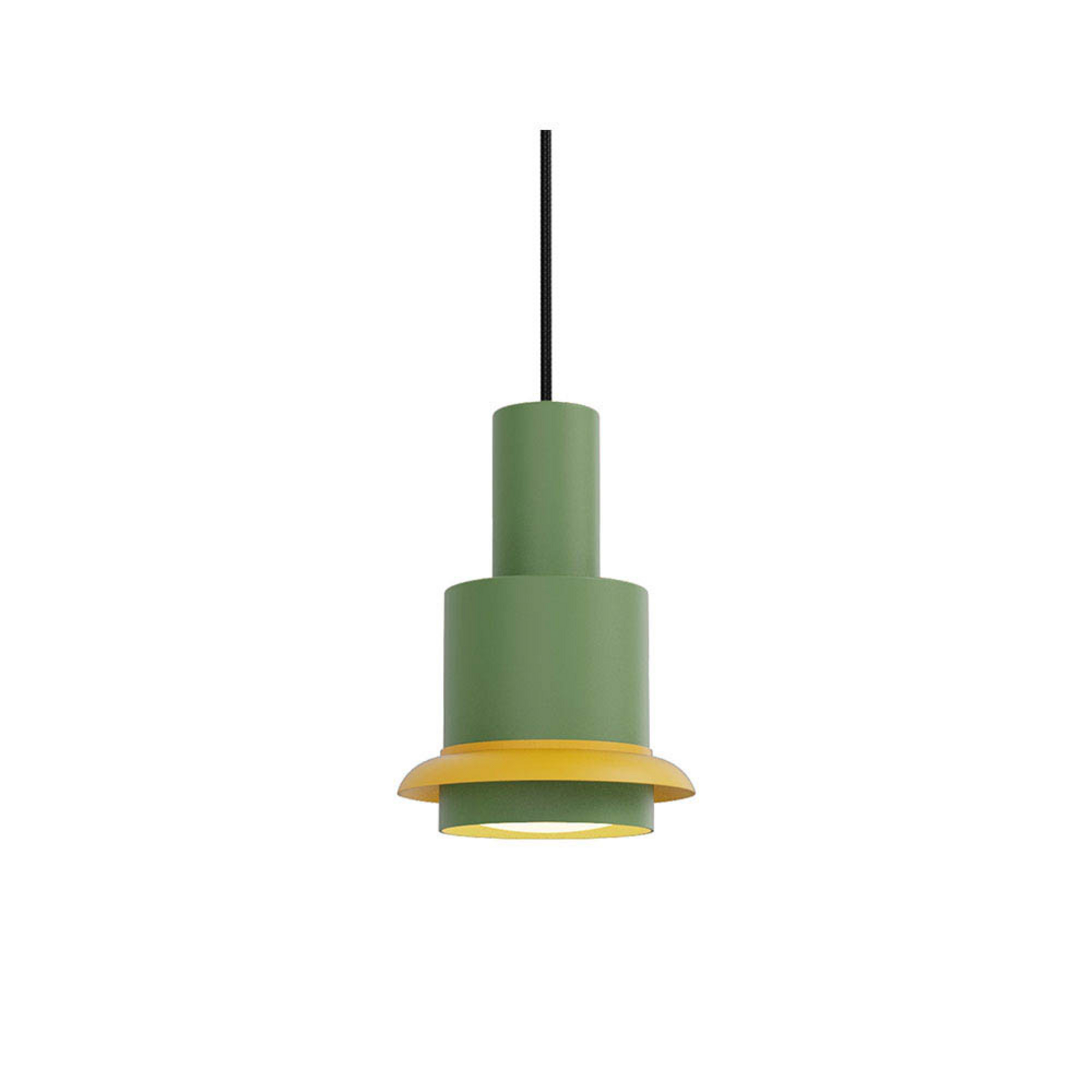 Chaumont Hanglamp Ø15xH22 Green/Yellow - DCW