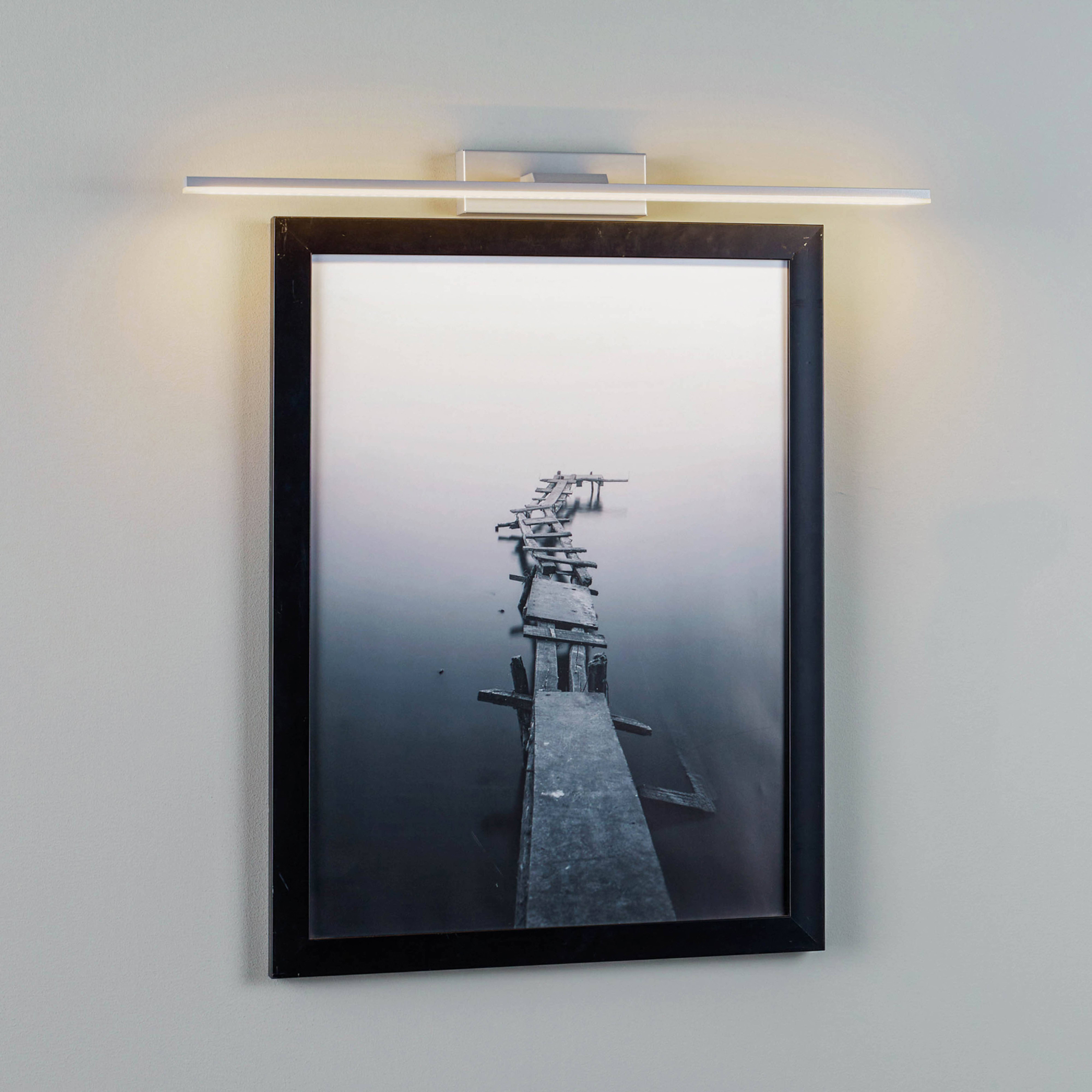 Φωτιστικό τοίχου LED Miroir 60 cm αλουμίνιο 3000K