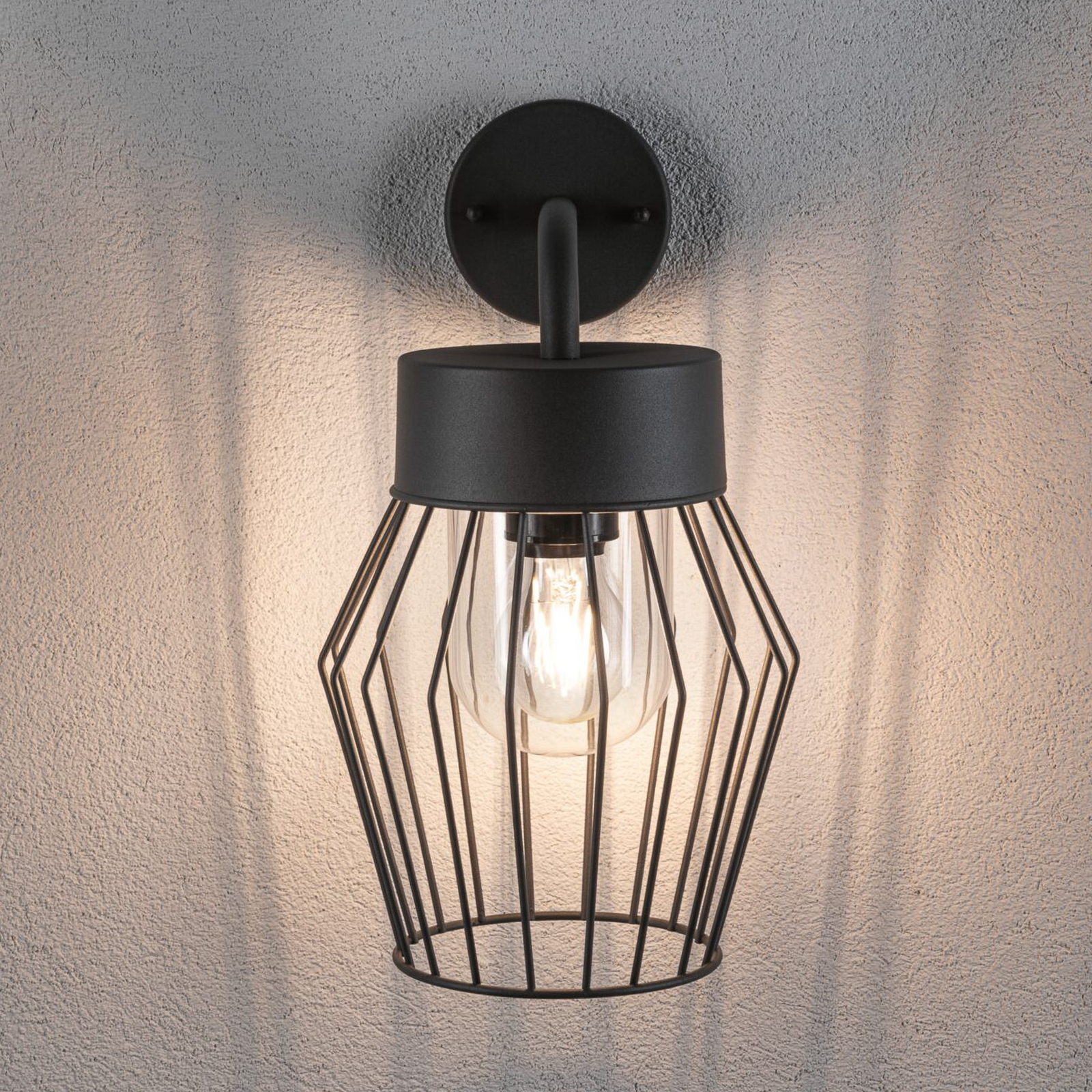 Lanka Outdoor Wall Lamp SWR Anthracite - Paulmann
