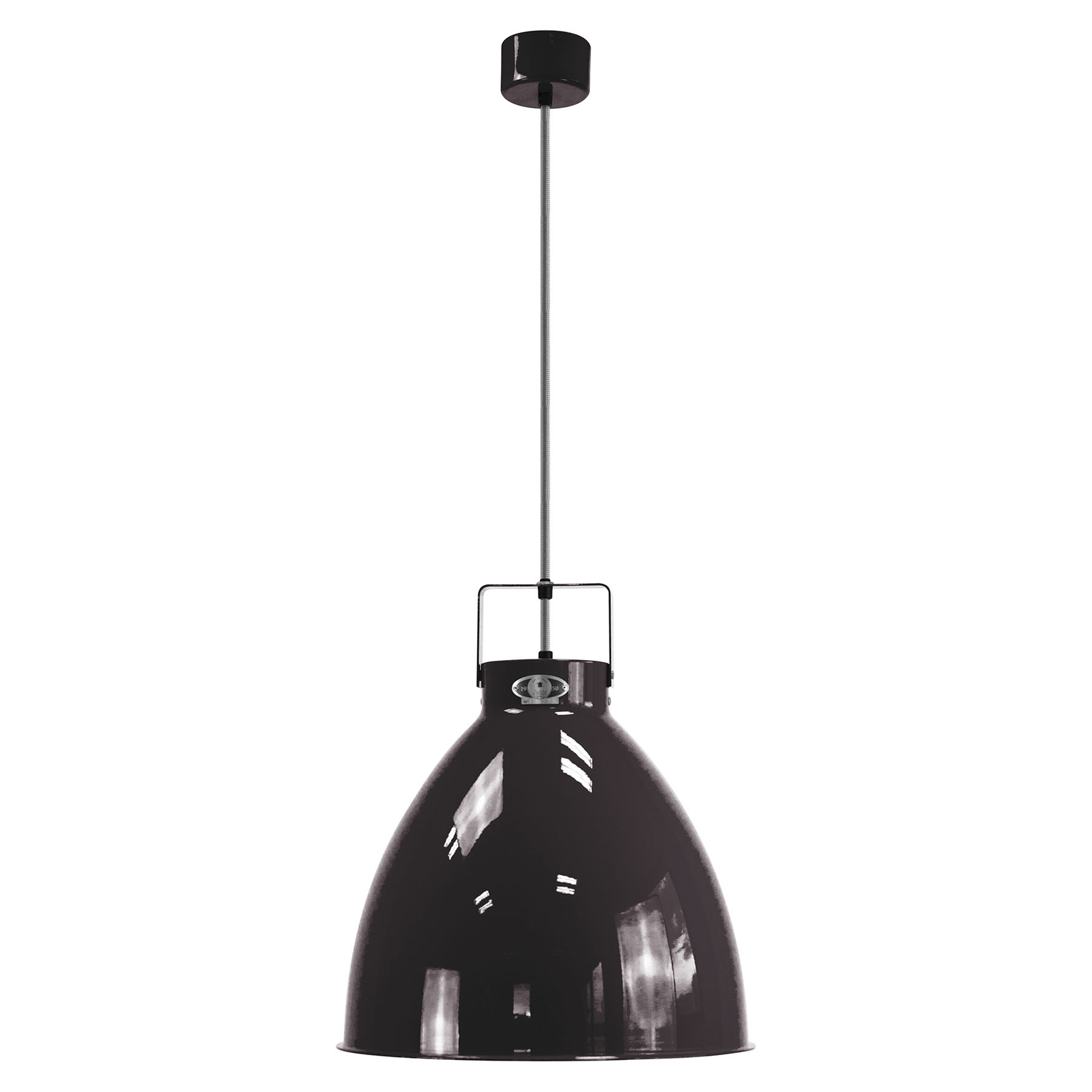 Jieldé Augustin A360 hanglamp zwart glanzend