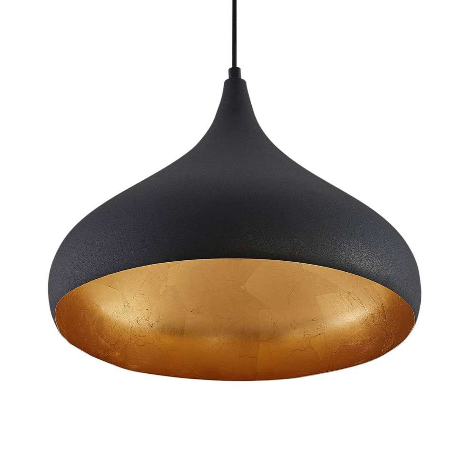 Lunus Závěsná Lampa Black/Gold - Arcchio