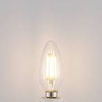 Bombilla LED E14 filamento 4W 2.700K atenuador