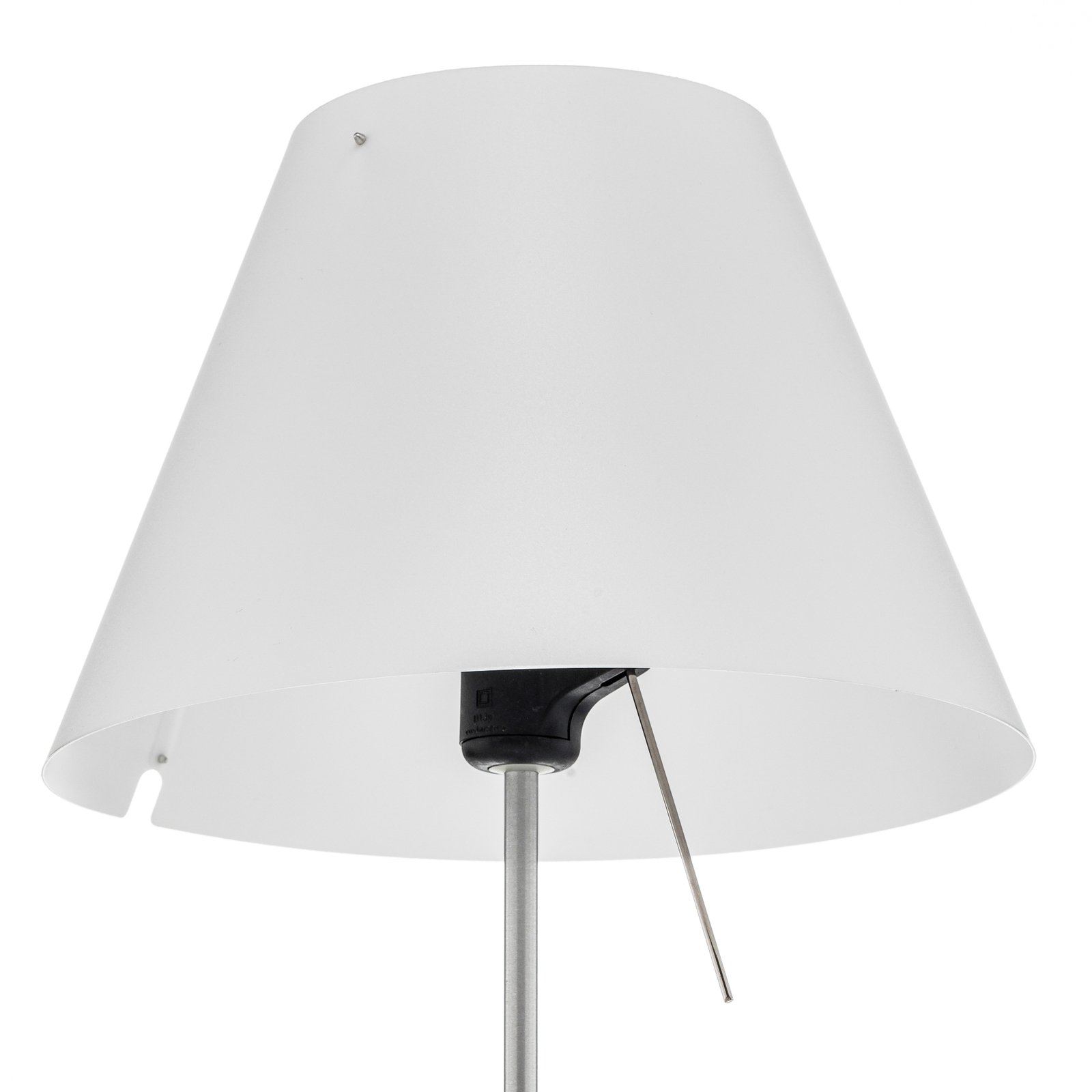 Luceplan Costanzina lampă de masă aluminiu, alb