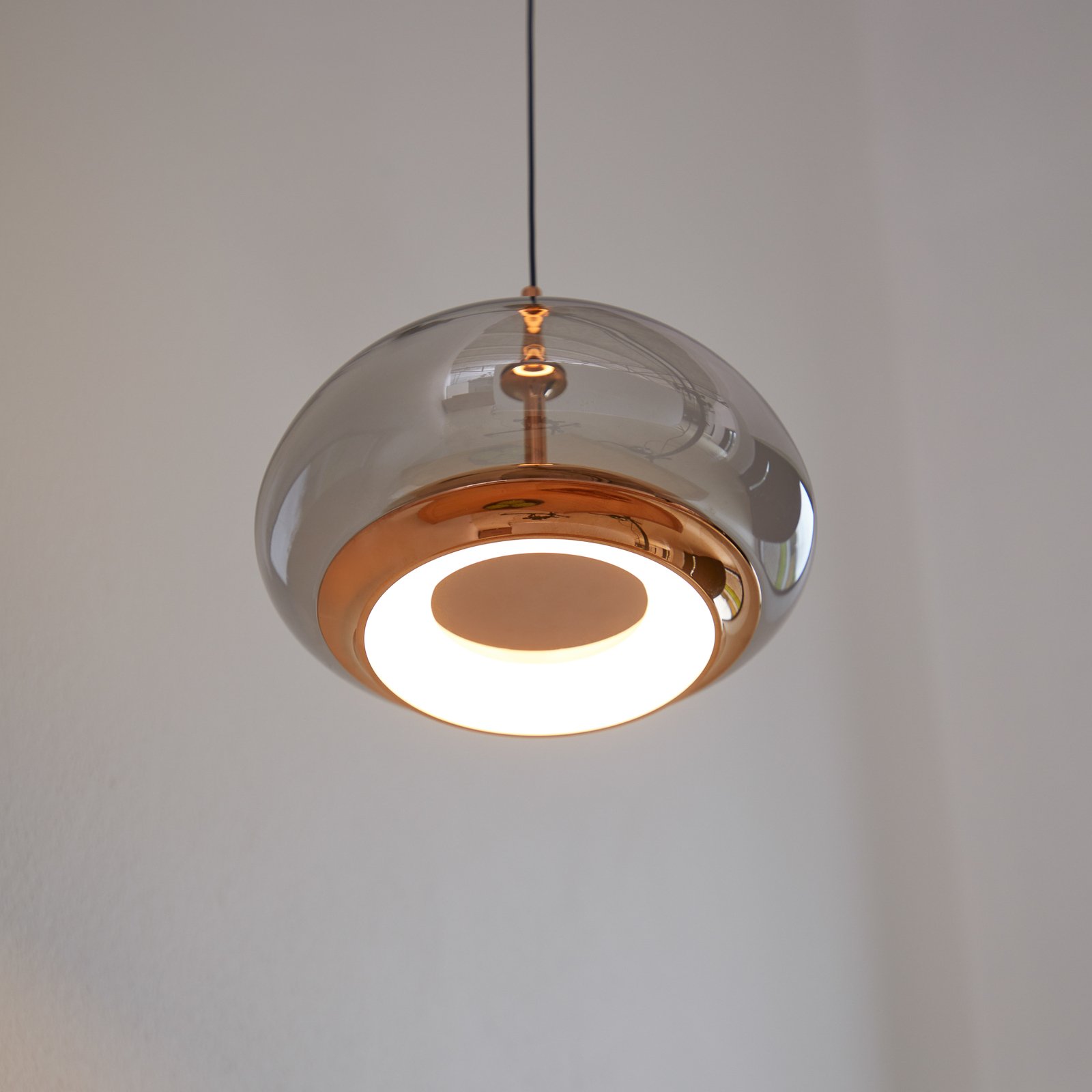 Avalon Lampa Wisząca Smoked/Rose Gold - Loom Design