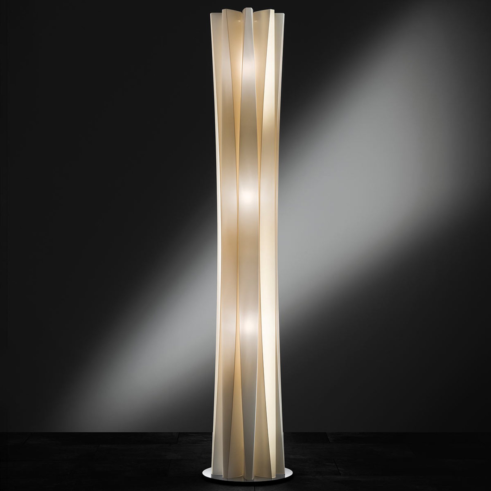 Slamp Bach golvlampa, höjd 161 cm, guld