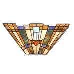 Wandlamp Inglenook met gekleurd glas