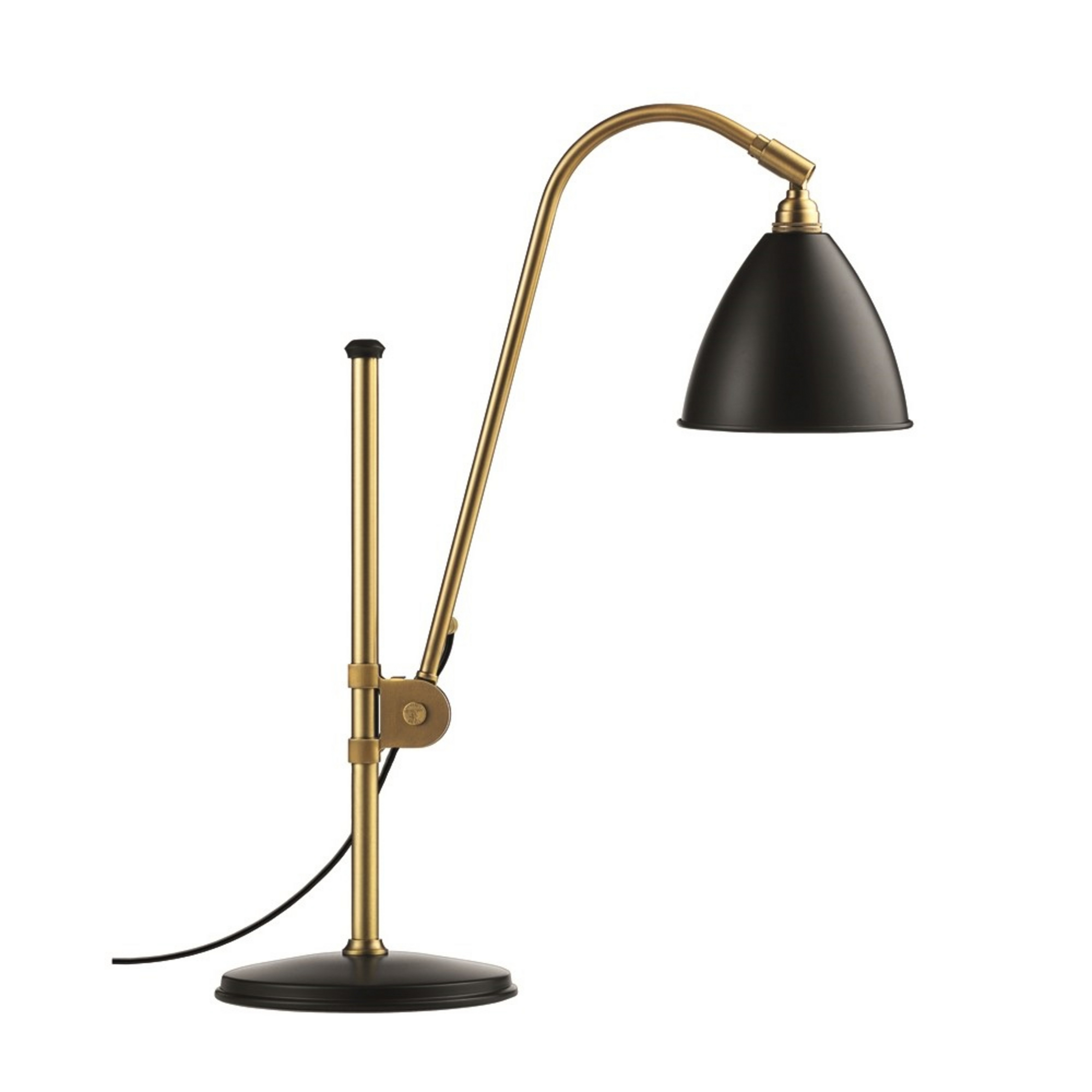 Bestlite BL1 Lampa Stołowa Ø16 Mosiądz/Czarna - GUBI