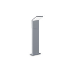 Ideal Lux Lampione a LED Stile grigio, altezza 50 cm alluminio 3.000 K
