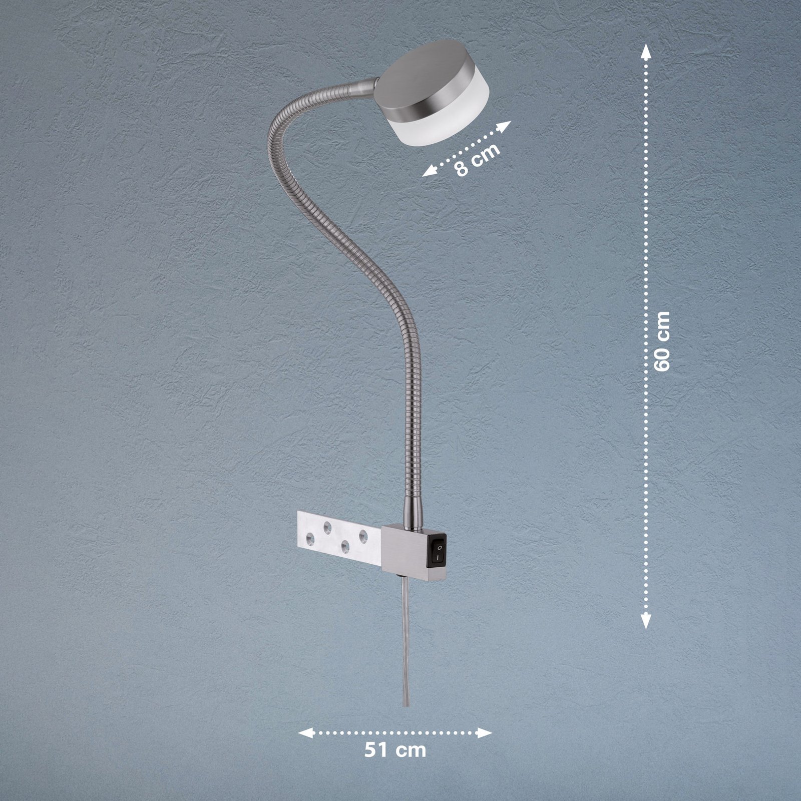 Lámpara de pinza LED ajustable Lug