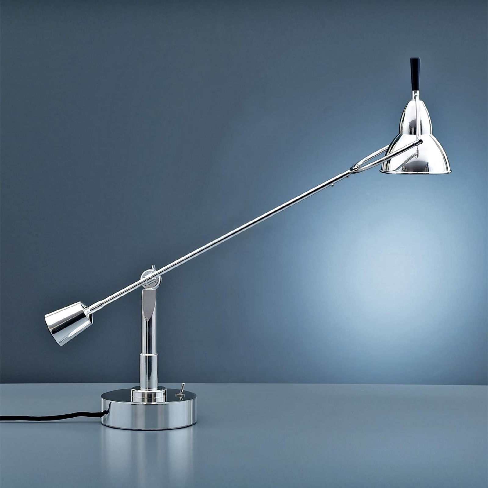 TECNOLUMEN Lampă de masă Buquet mică - Studiu / Birou - design - argint - Metal