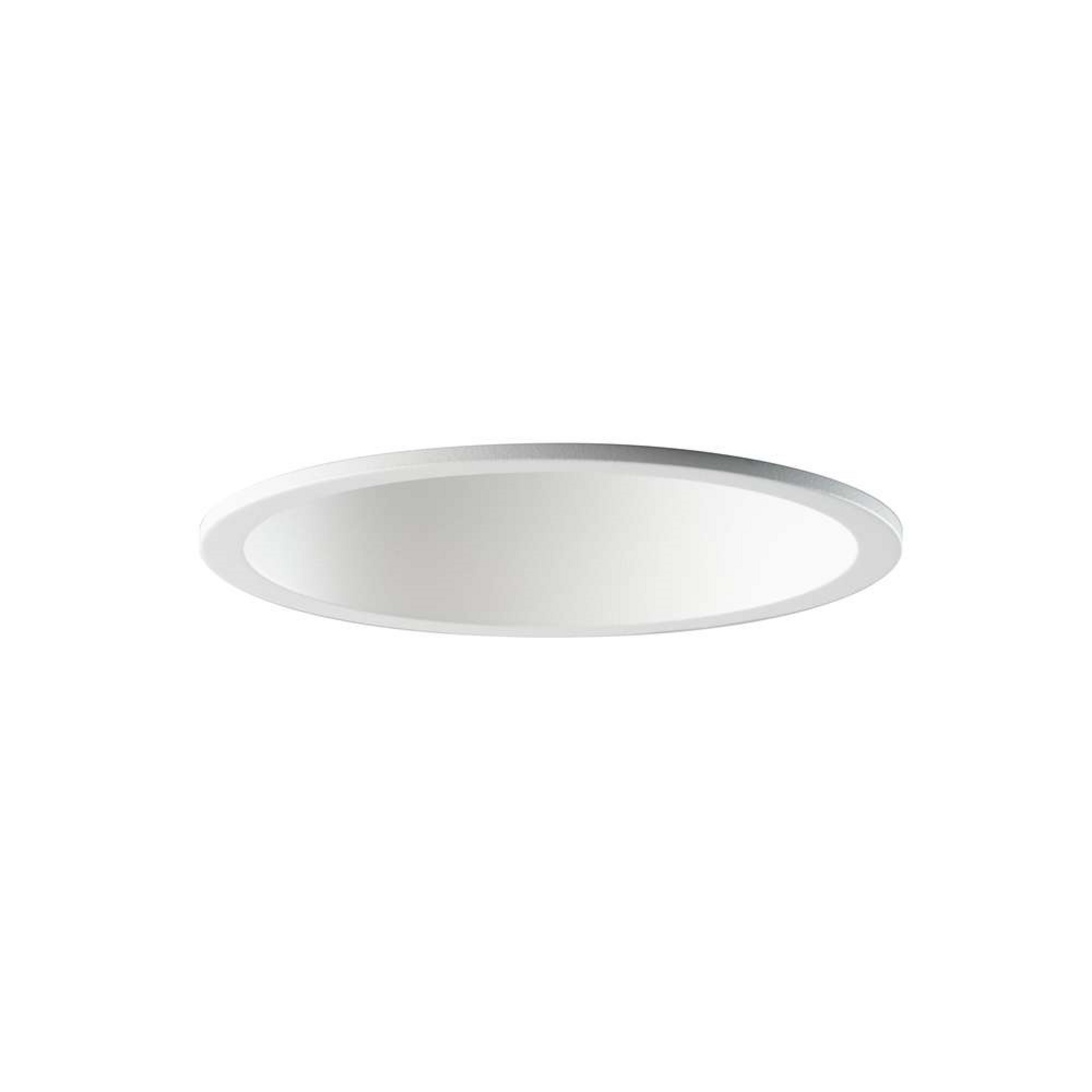 Curve II LED süllyesztett spotlámpa, fehér, Ø 11 cm, IP54 - LIGHT-POINT