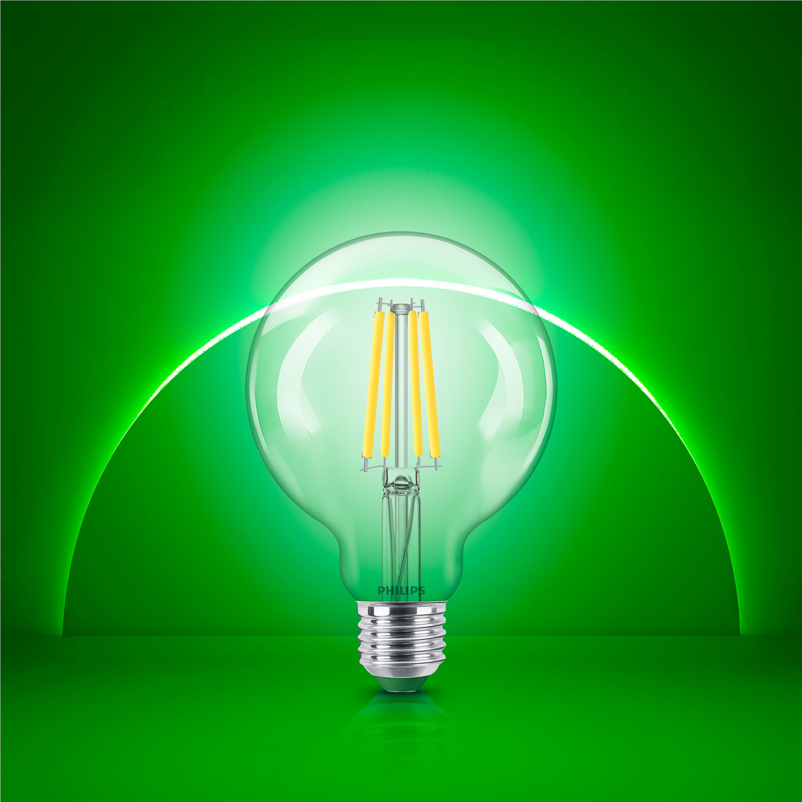 Philips E27 LED globe G95 4W 840lm 840 trasparente Philips E27 LED globe G95 4W 840lm 840 trasparente