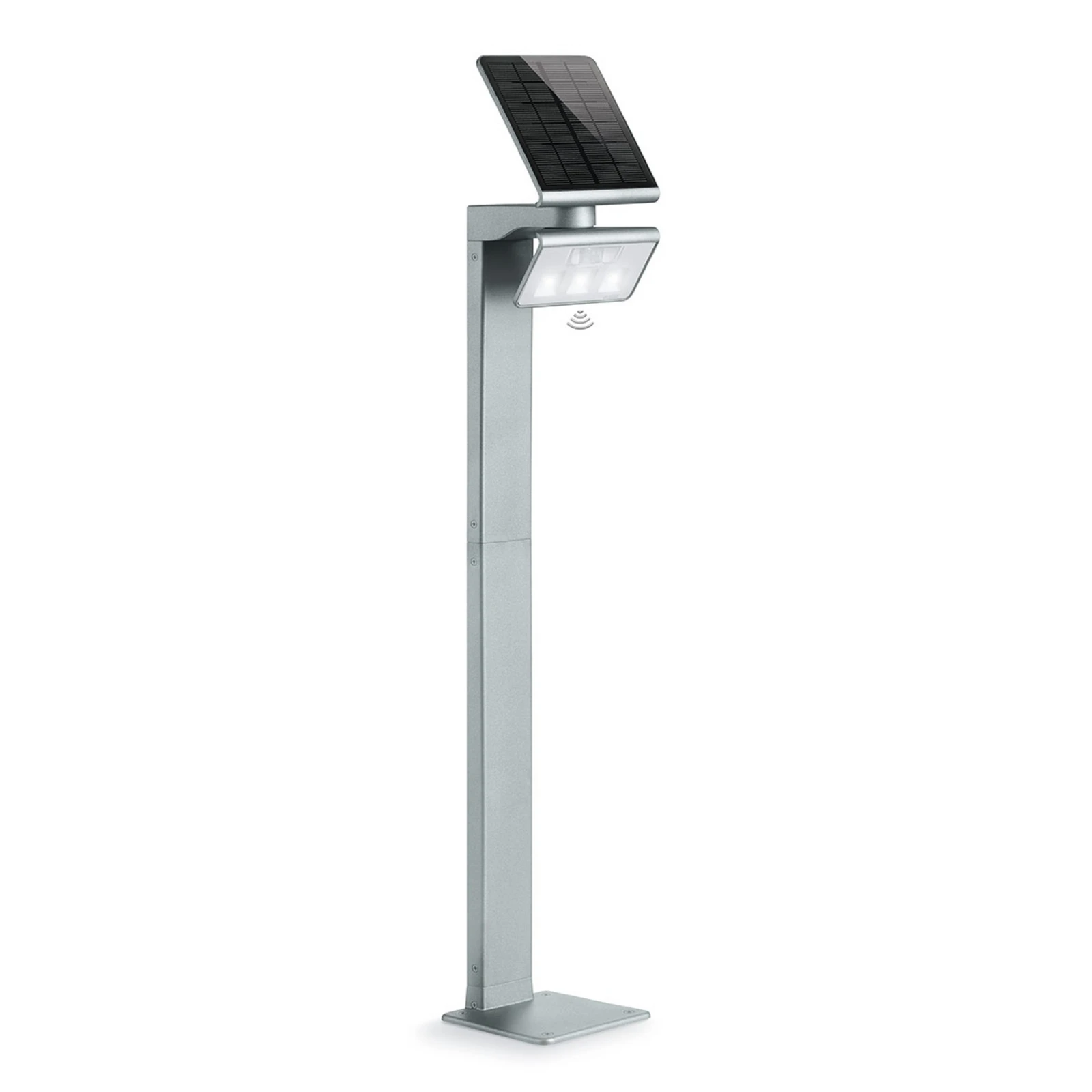 STEINEL XSolar GL-S Stand LED-Solarleuchte silber