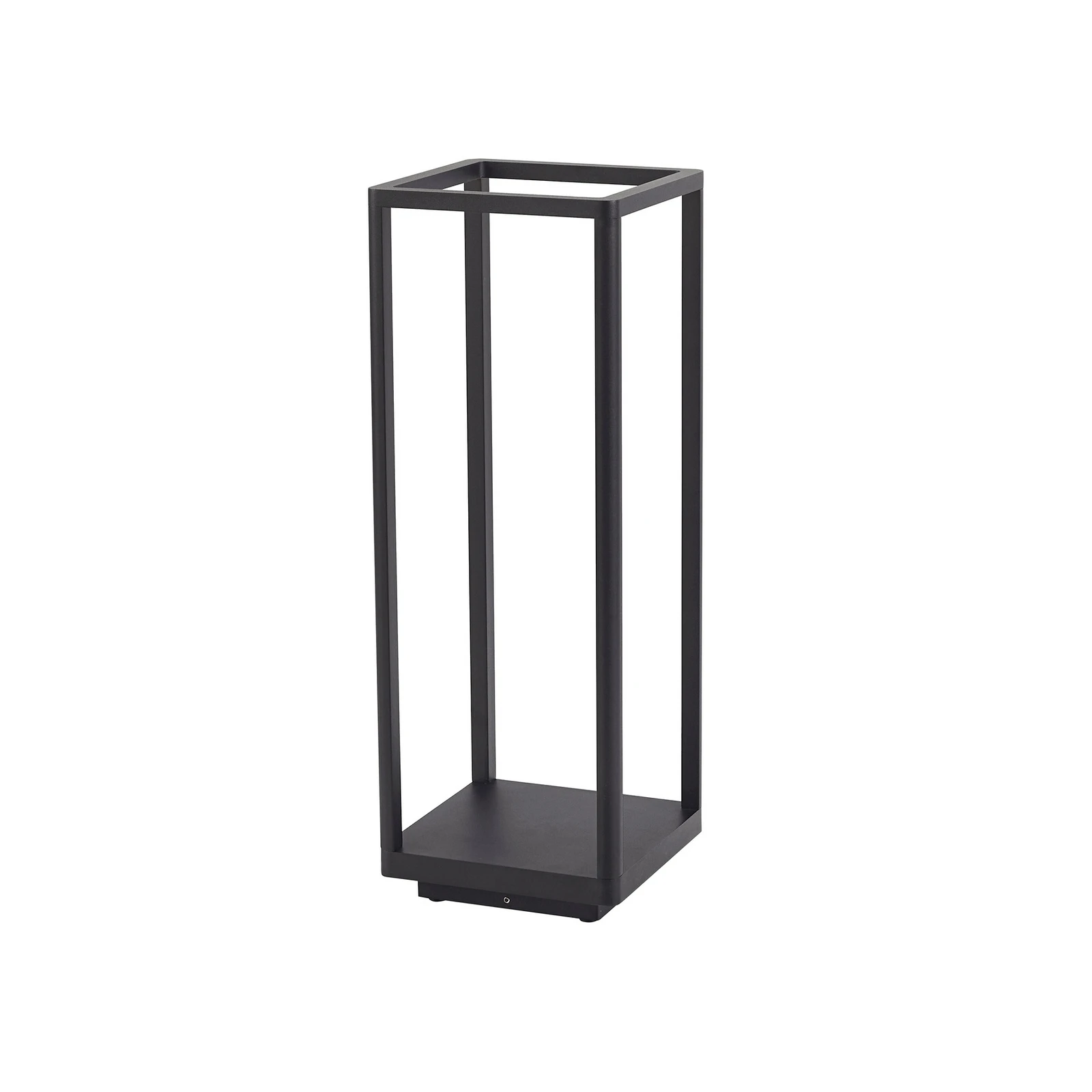 Lucande LED φωτιστικό βάθρο Thorvid, ύψος 50 cm, μαύρο