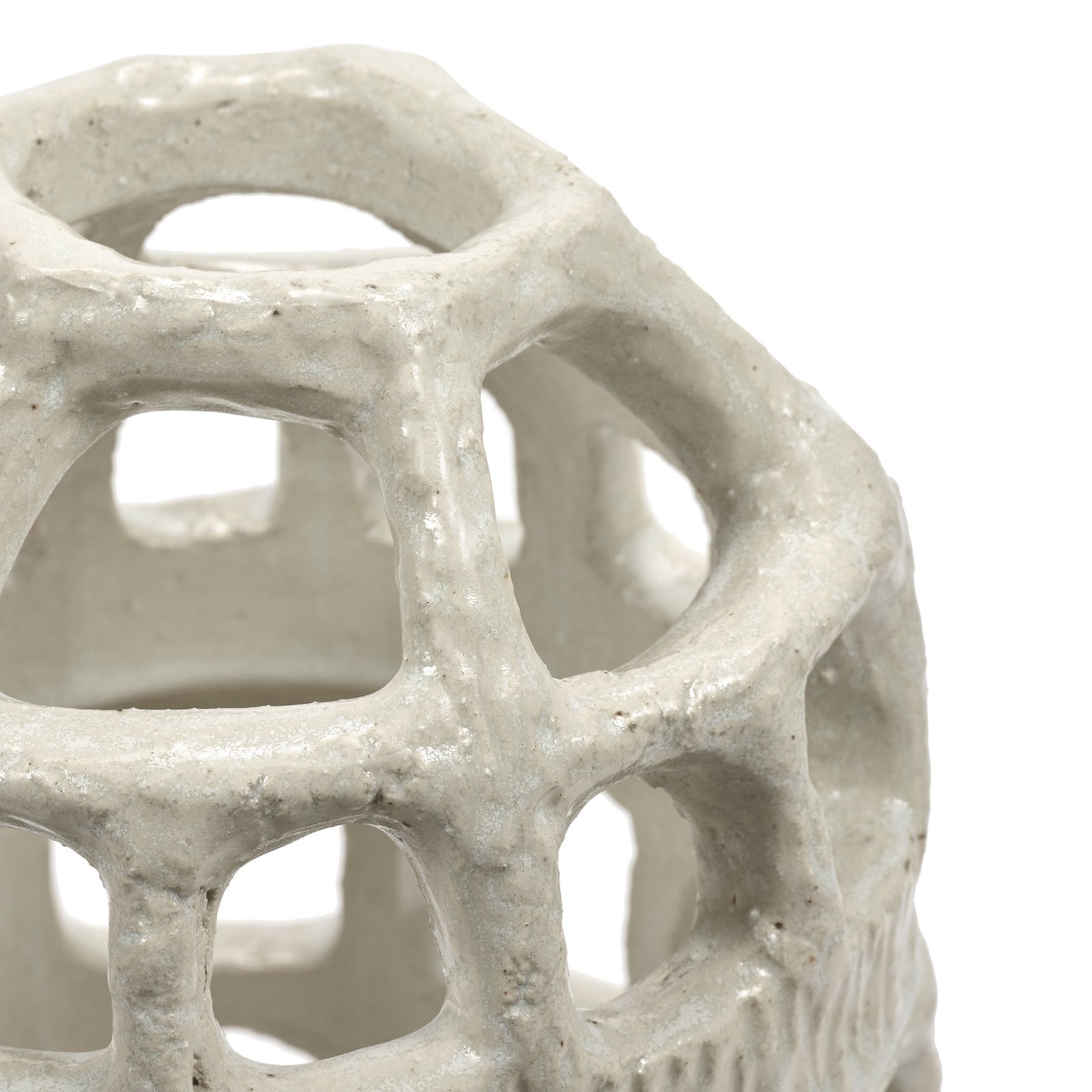 PIQUE FLEURS WHITE ROSIE vase, keramik, højde 38 cm – Serax