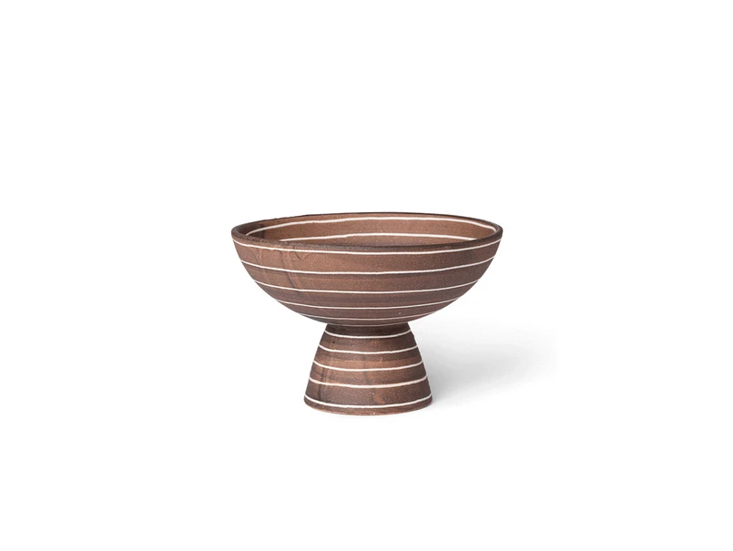 ferm LIVING – Brura Skål Coffee/White