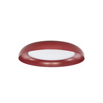 Florie LED-Deckenleuchte, rot, Metall, Ø 40 cm - Lindby