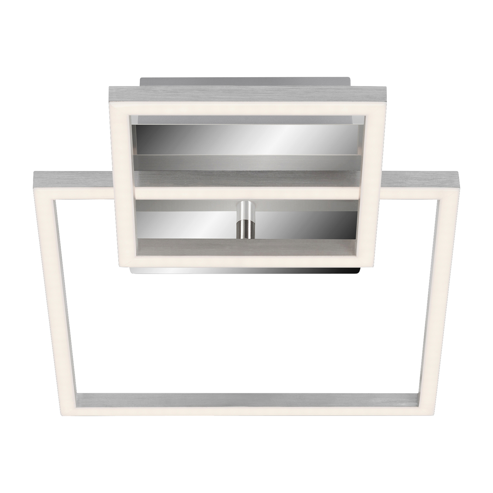 LED-Deckenlampe Frames 1 kleines/1 großes Quadrat