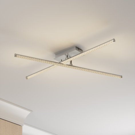 Lindby Lansson LED-RGB-Deckenleuchte, 2-flammig