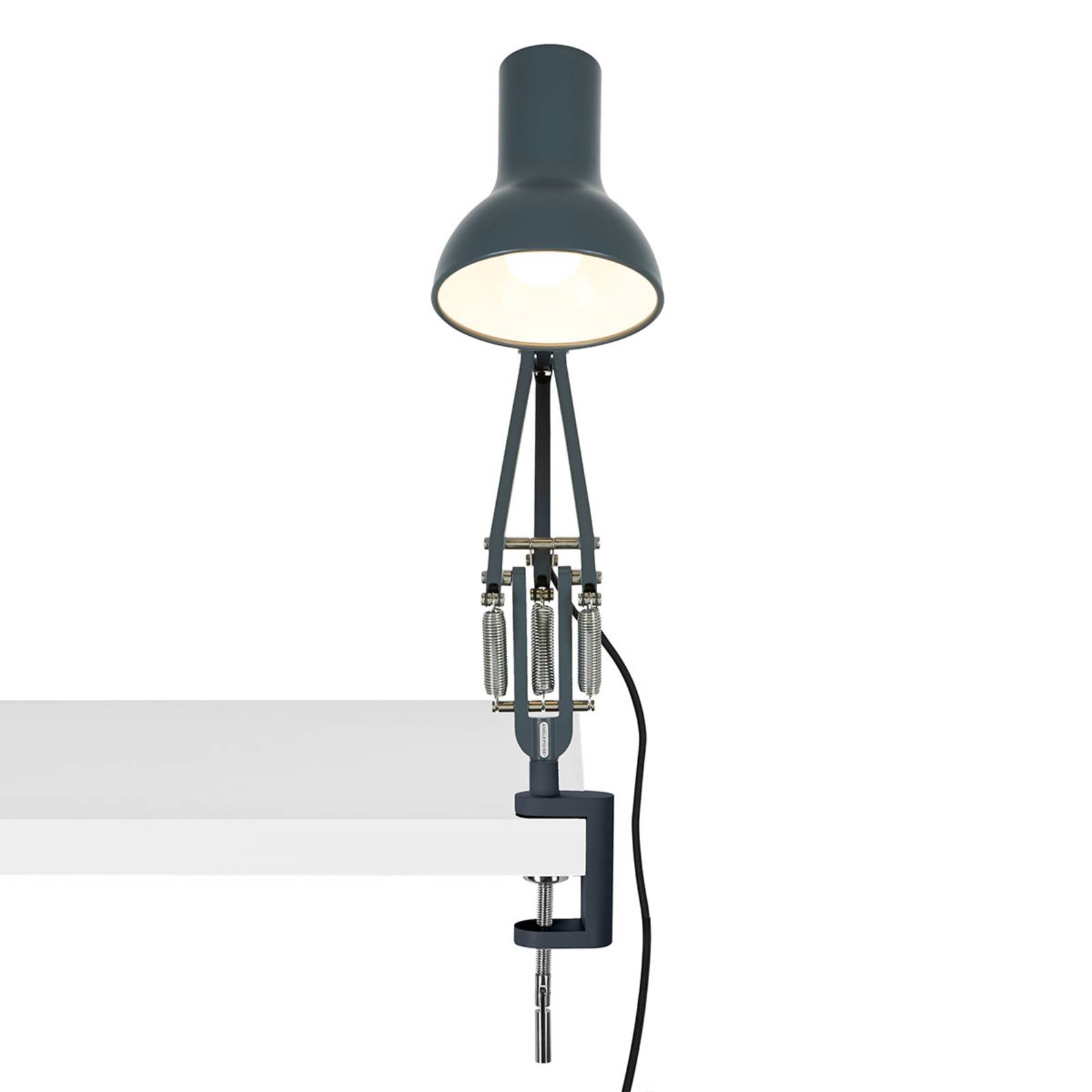 Anglepoise Type 75 Mini upínacia lampa sivá