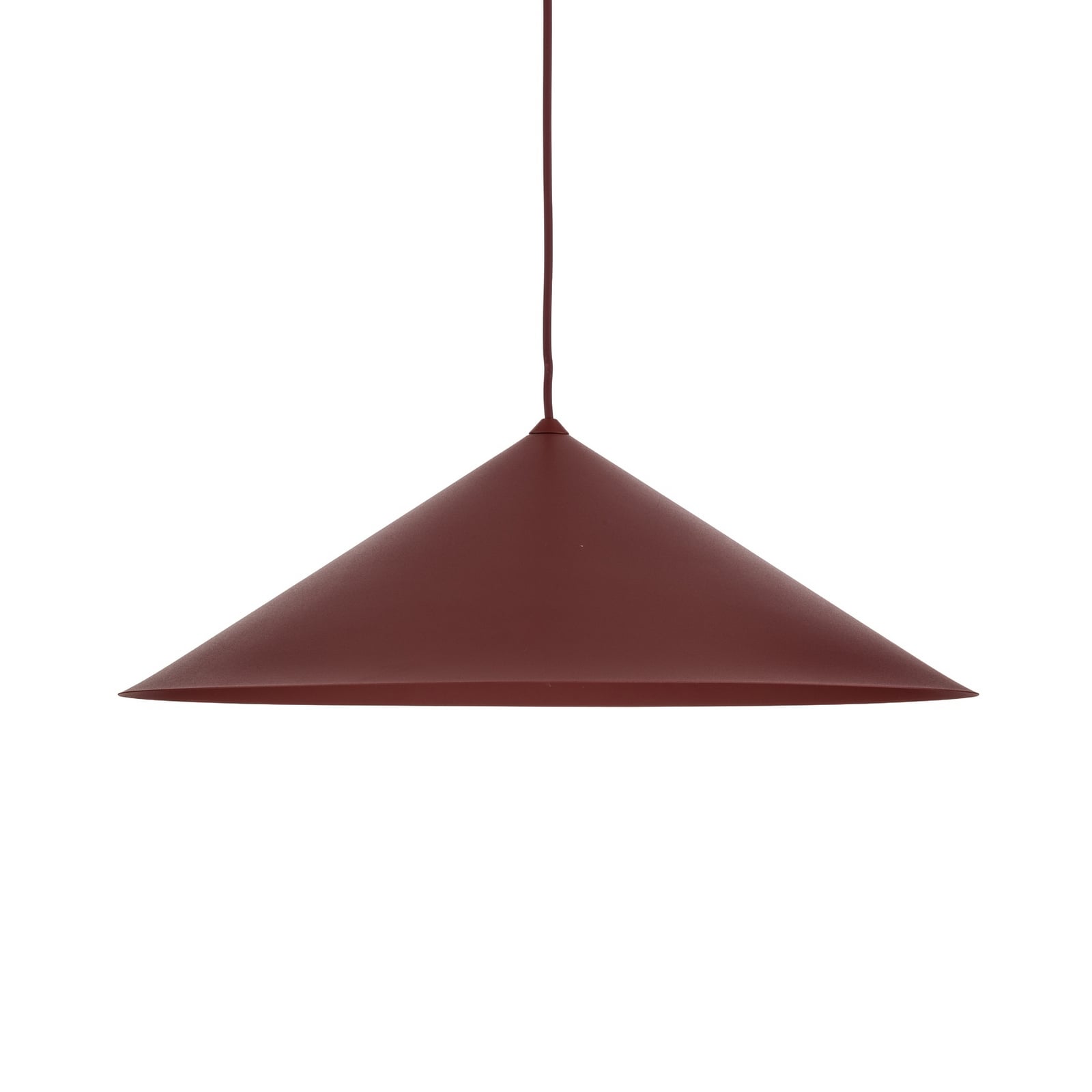 Κρεμαστό φωτιστικό Lume XL, μπορντό, μέταλλο, Ø 49 cm, GX53