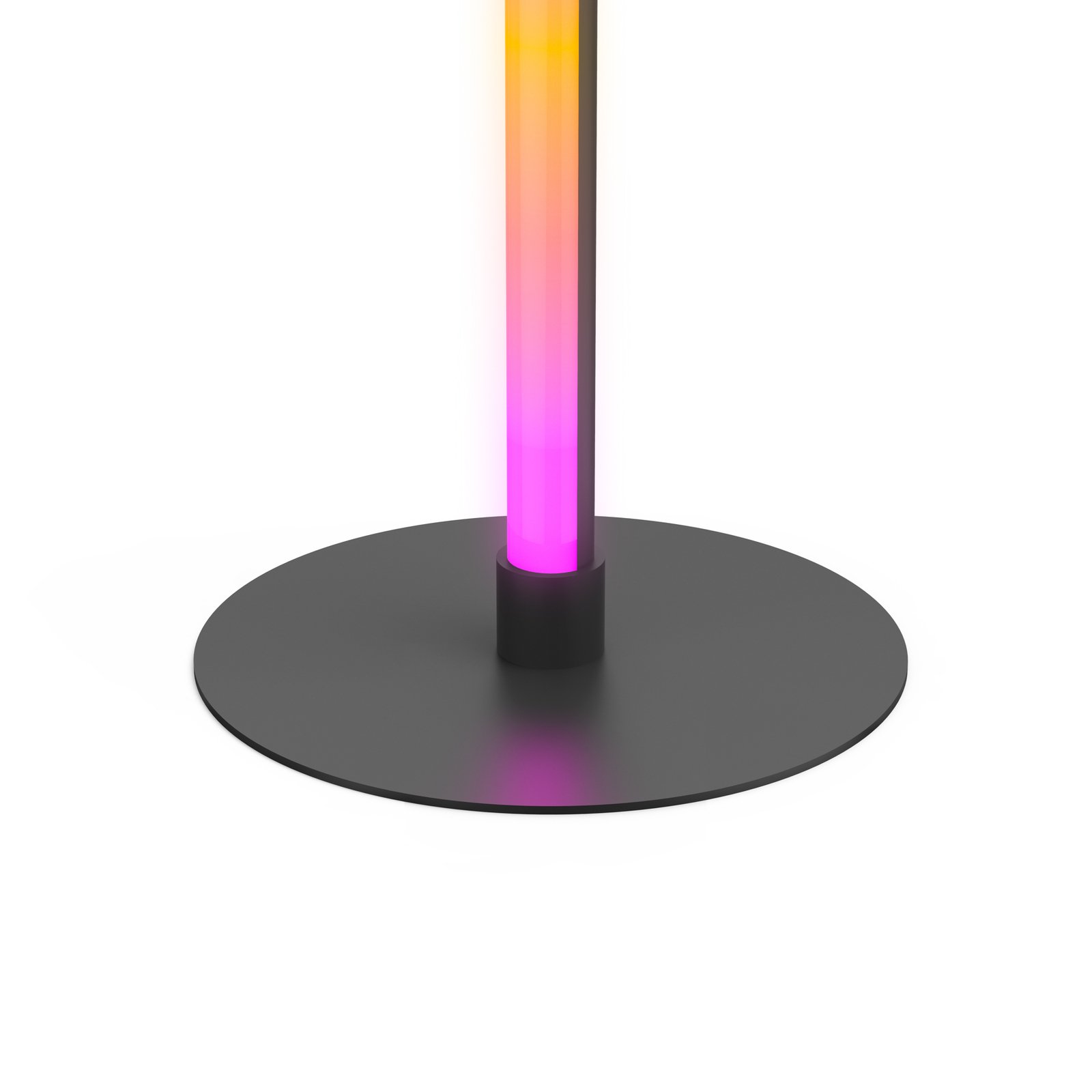LED stojací lampa s hudebním senzorem smart RGB stmívatelná