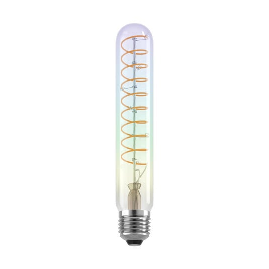 Ampoule LED E27 4W T30 2000K filament irisé dim