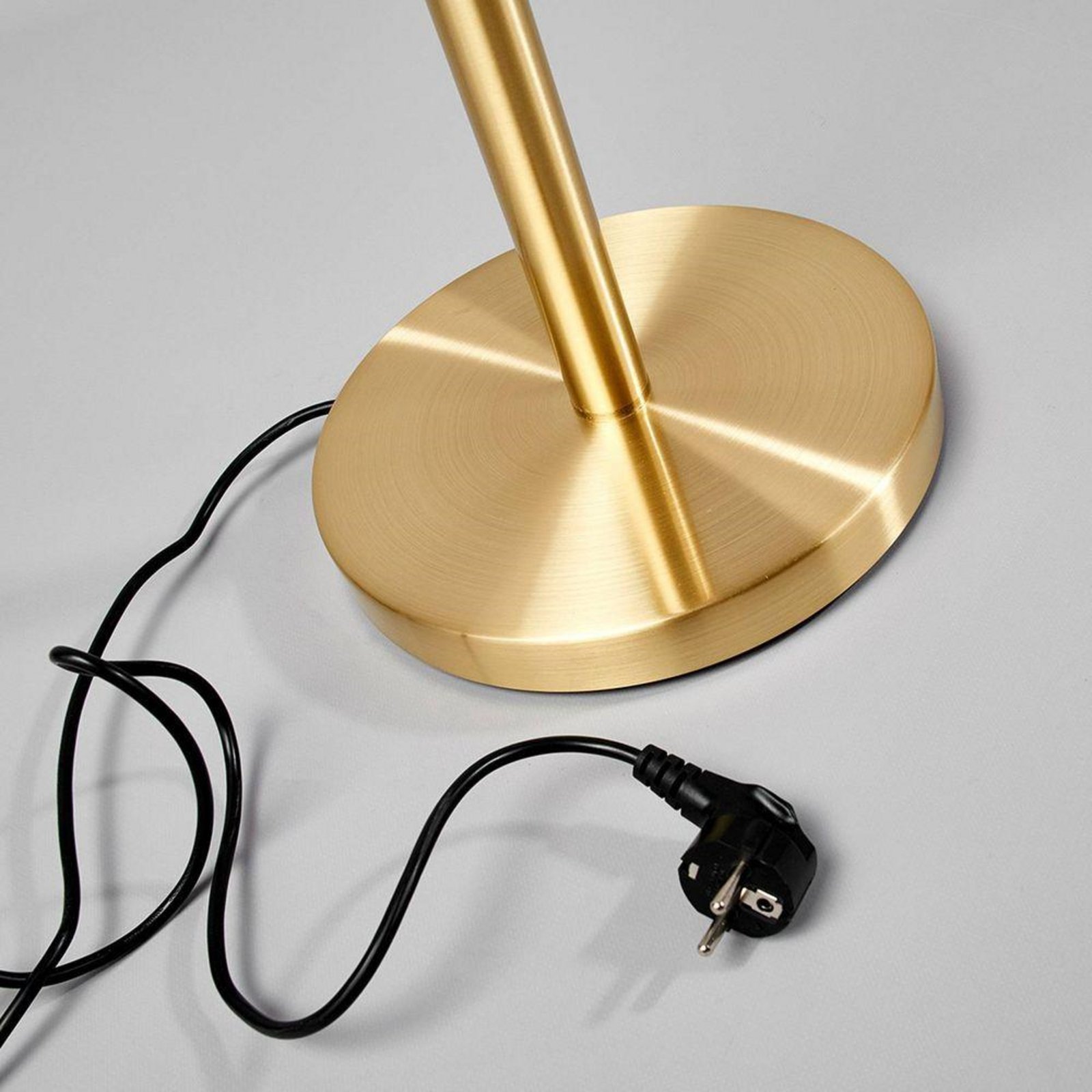 Elaina Lampadar Brass/White - Lindby