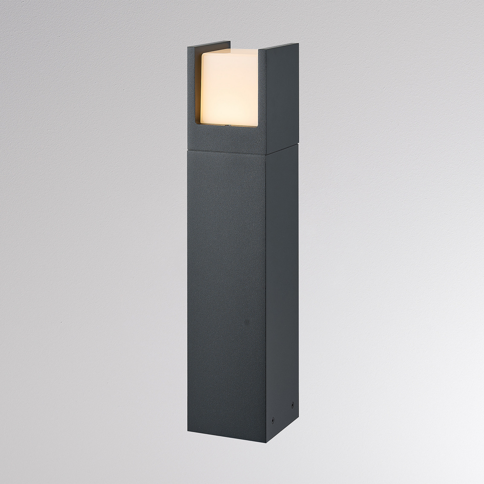 Molto Luce Bornă luminoasă LED FYNN-U înălțime 45 cm antracit CCT IP65 pornire/oprire - Modern - Aluminiu