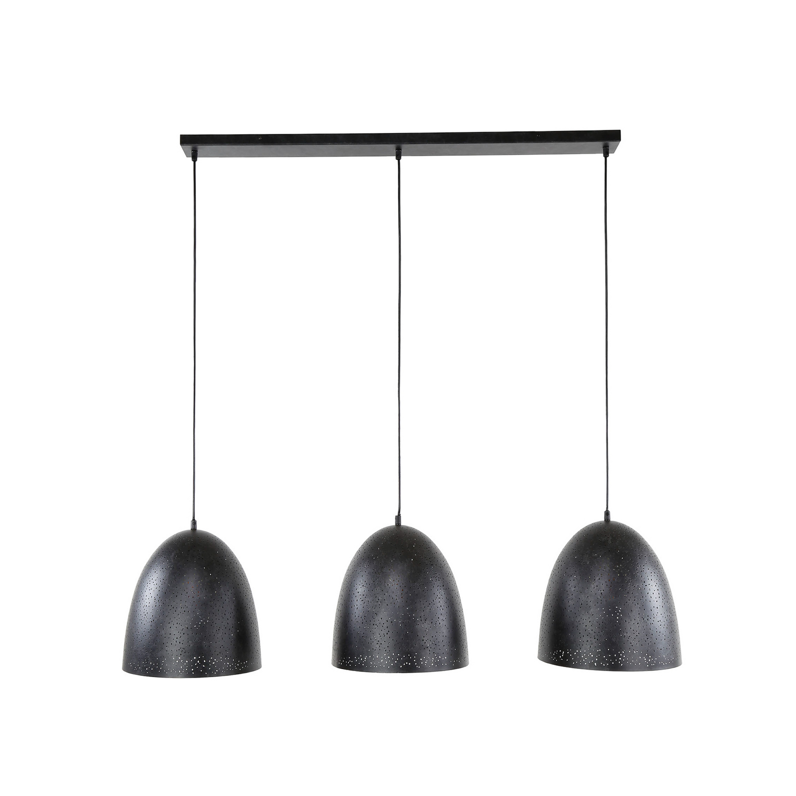 Pendelleuchte Kosmos, schwarz, Metall, 3-flammig, E27, 120cm Pendelleuchte Kosmos, schwarz, Metall, 3-flammig, E27, 120cm