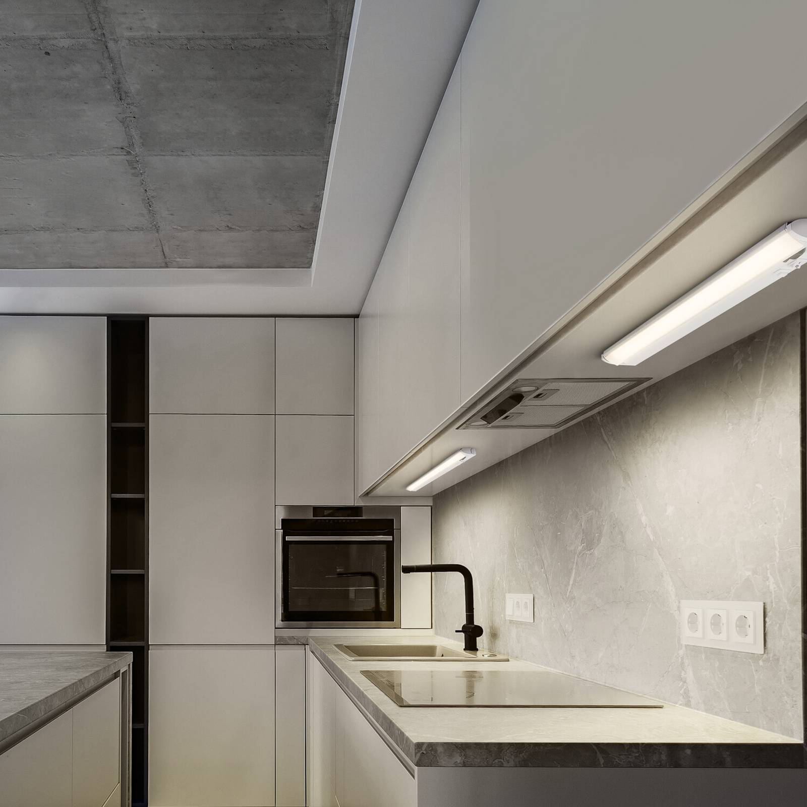Oprawa meblowa LED OSRAM Linear Turn connect biała 55 cm CCT sączeniowy