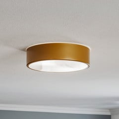 Stropno svjetlo Cleo 300, IP54, Ø 30 cm zlatno