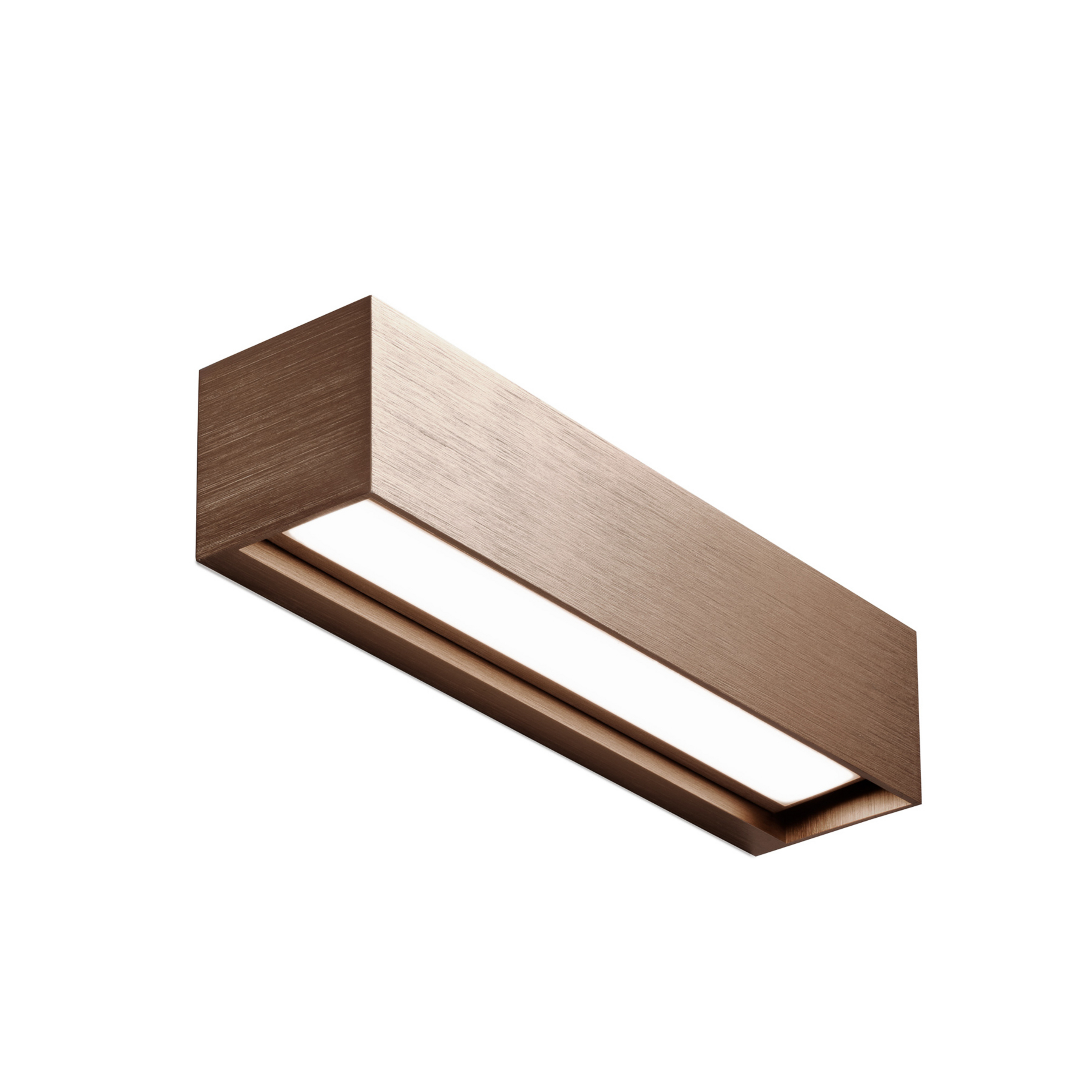 Linea W2 LED-seinävalaisin ruusukulta 30 cm CCT, IP54 - Light-Point