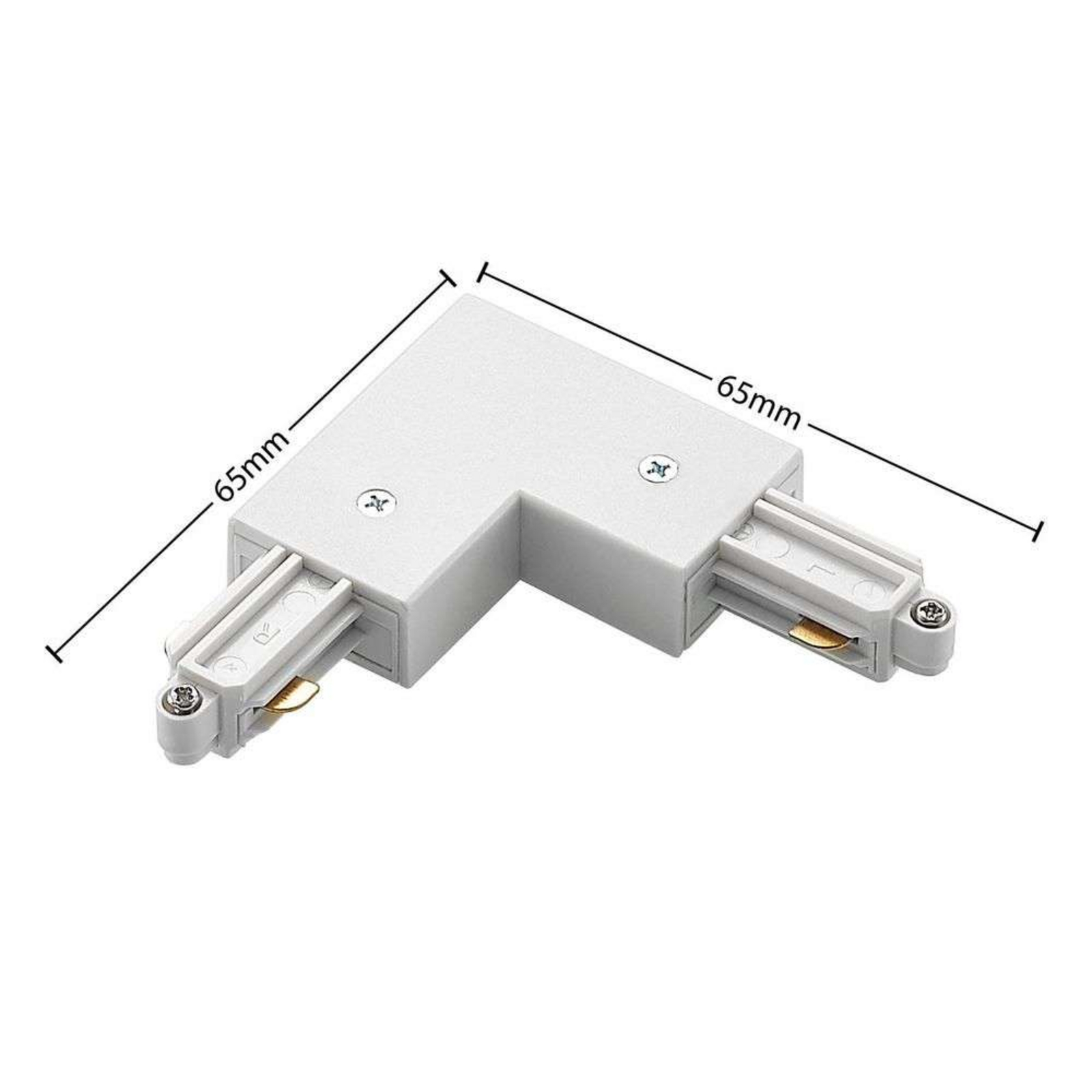 Linaro Track Rohové stránky Connector Bílá - Lindby