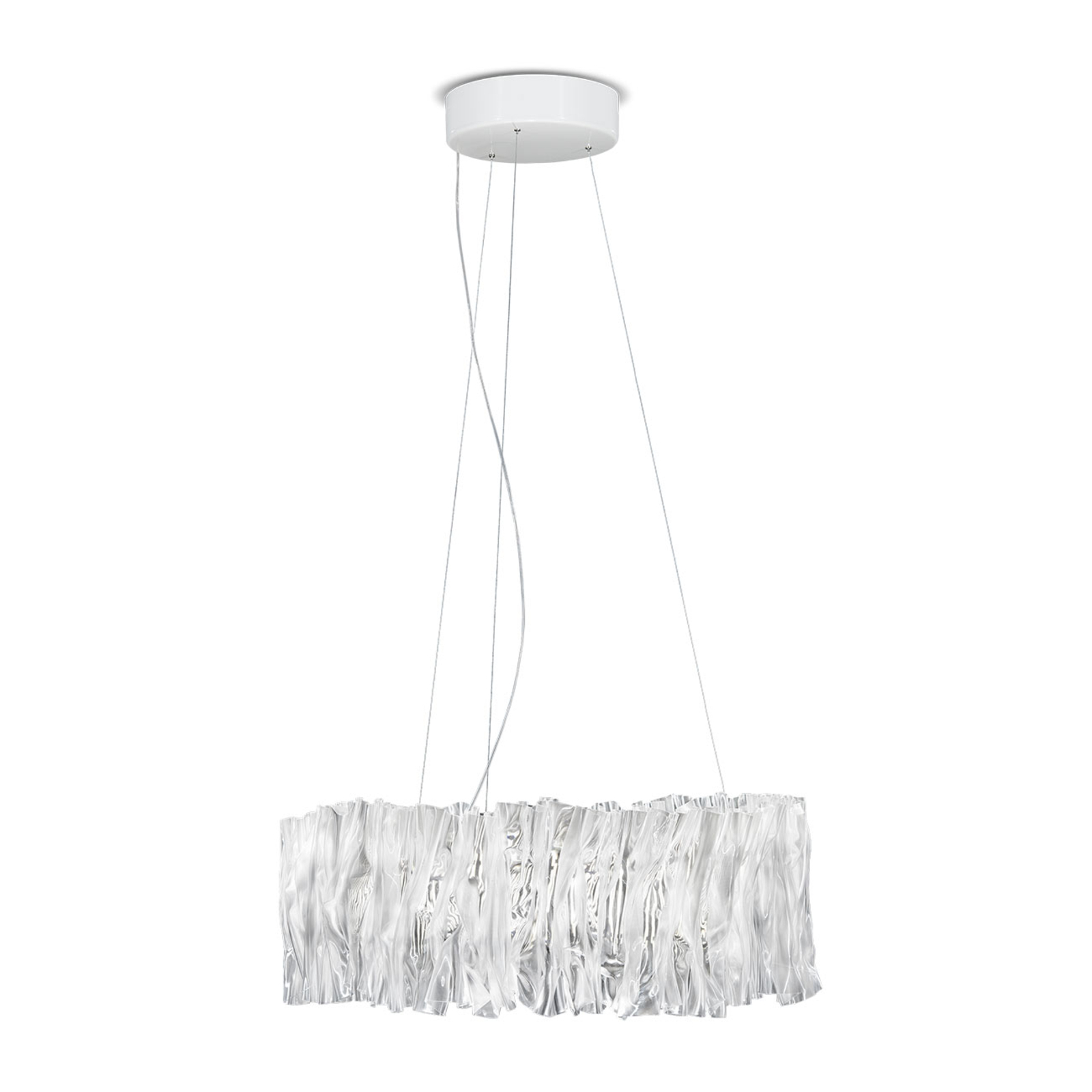 Slamp Accordéon LED hanging light, white 2,700 K