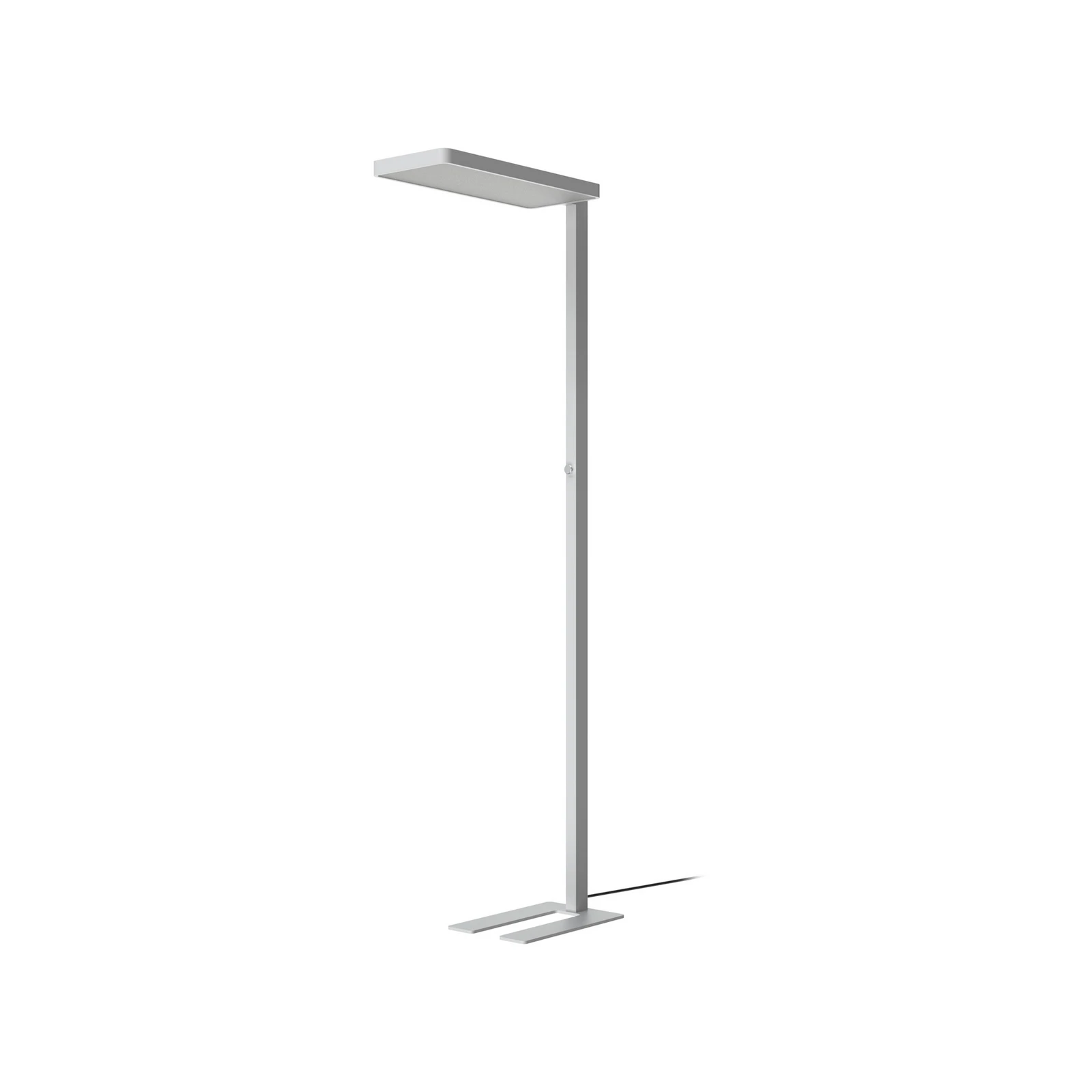 Φωτιστικό δαπέδου LED Arcchio Timon, 54W, ασημί, ύψος 195 cm