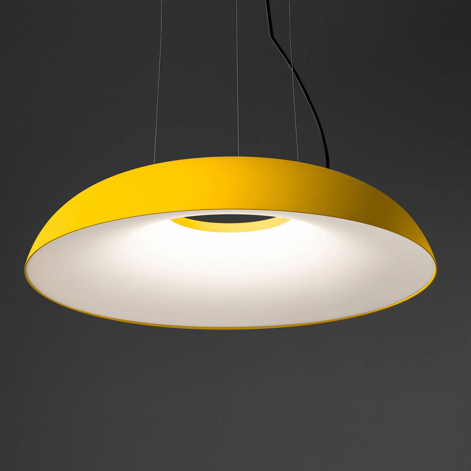 E-shop Martinelli Luce Maggiolone závesné 930 60 cm žltá