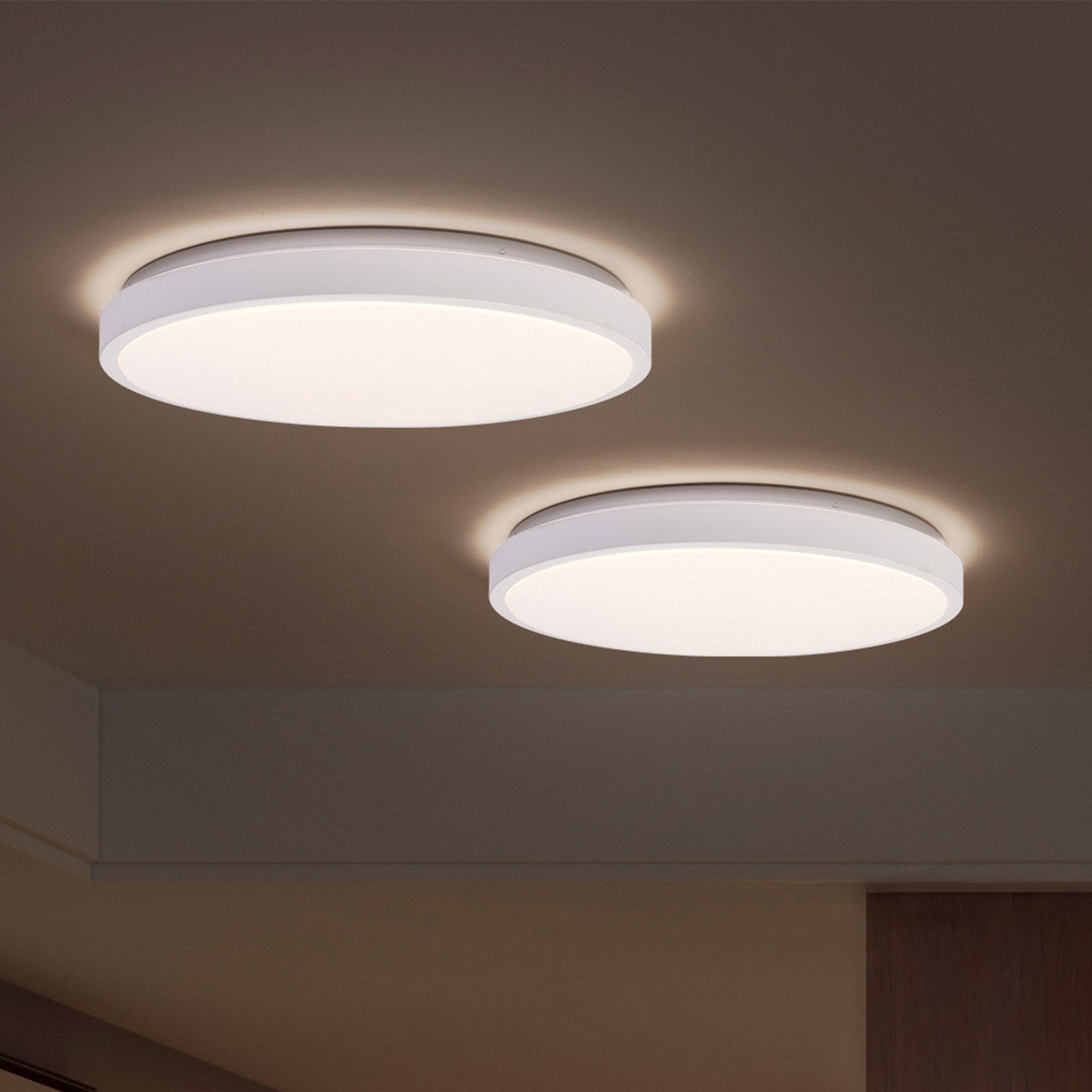 Plafonieră LED OSRAM ORBIS LONDON albă Ø 40 cm metal