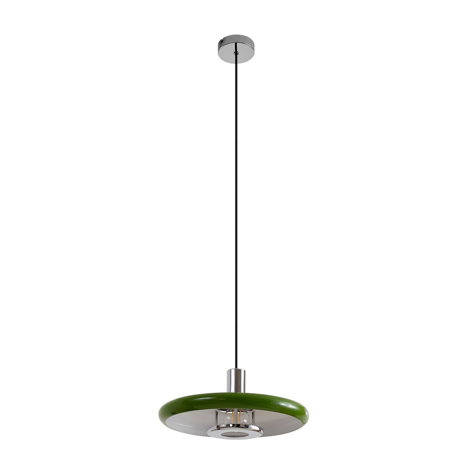 Lindby riippuvalaisin Branford, Ø 35 cm, vihreä, metalli