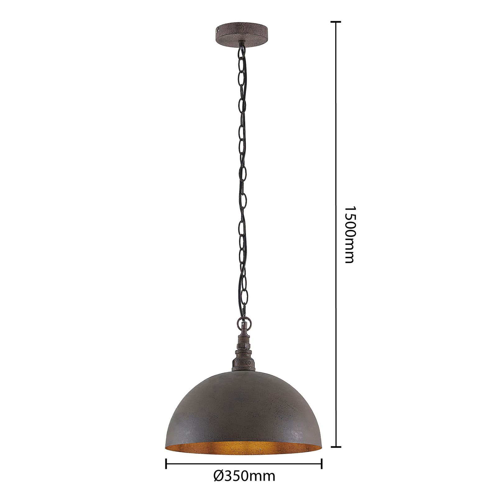 Lindby Truett hanglamp, 1-lamp