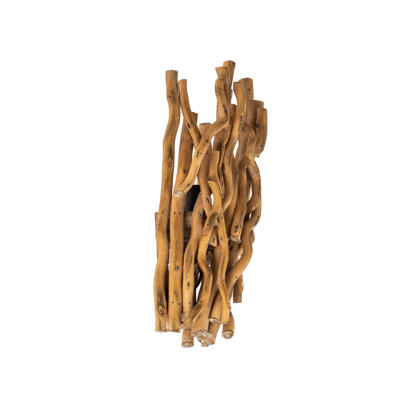 Wandleuchte Agar mit Schirm aus Holz
