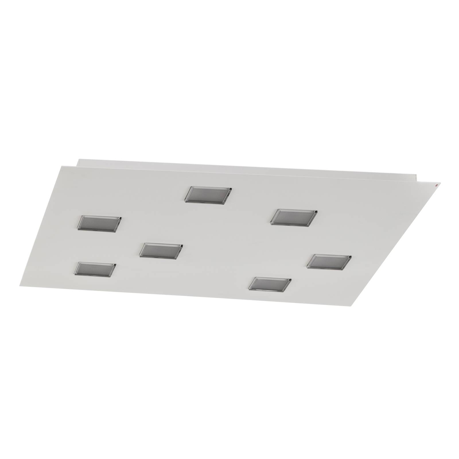 Plafonnier LED Quarter puissant en blanc