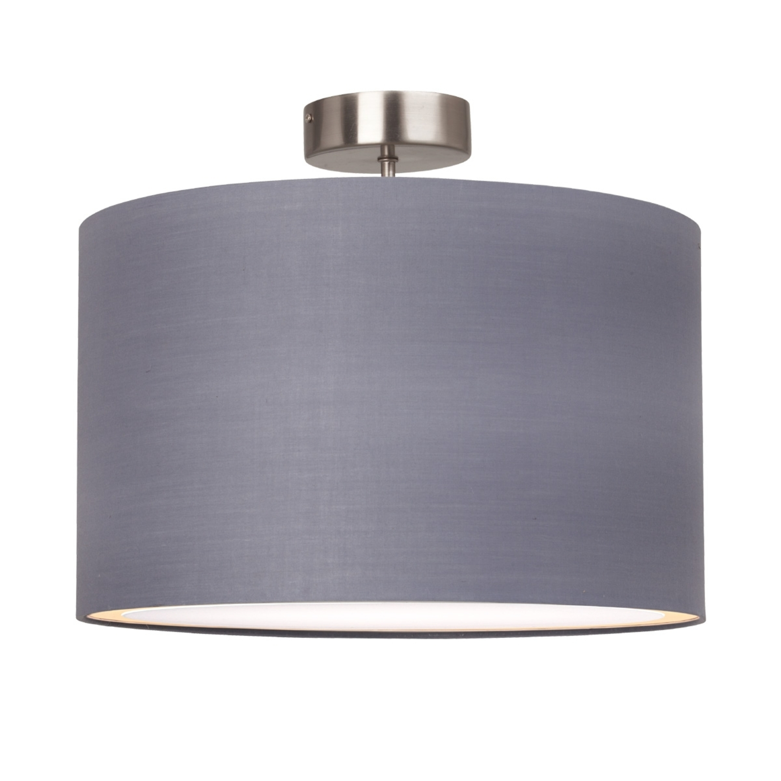 Enkel Clarie loftlampe i grå